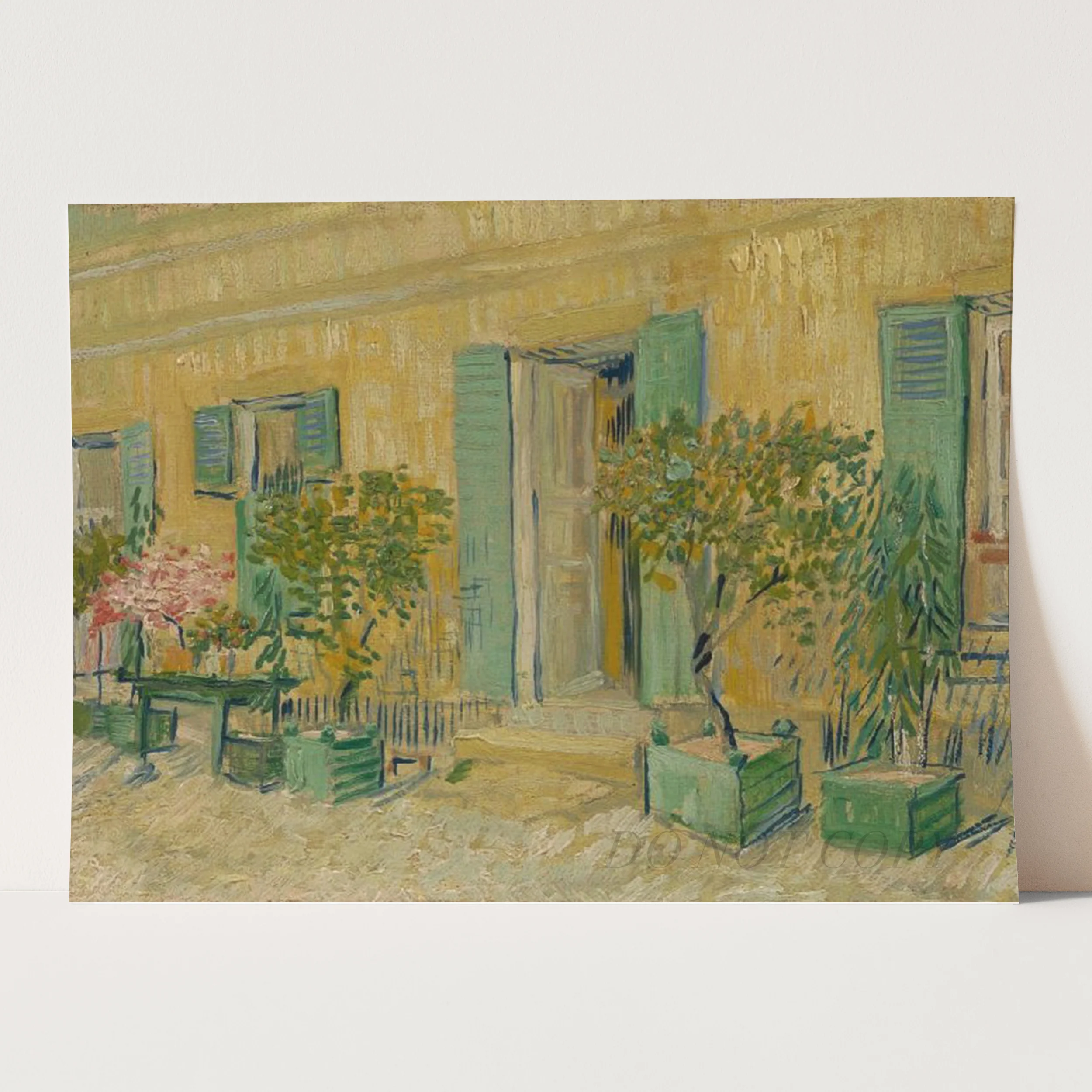 Exterior of a Restaurant in Asnières (1887) by Van Gogh - Image 3
