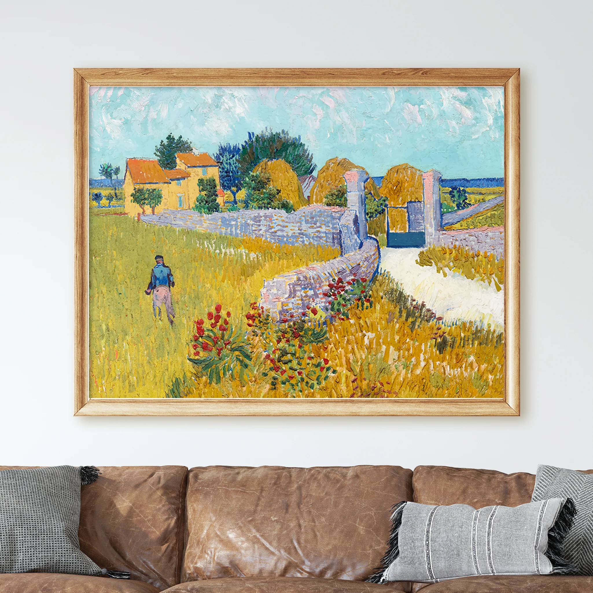 Farmhouse in Provence (1888) by Van Gogh - Image 2