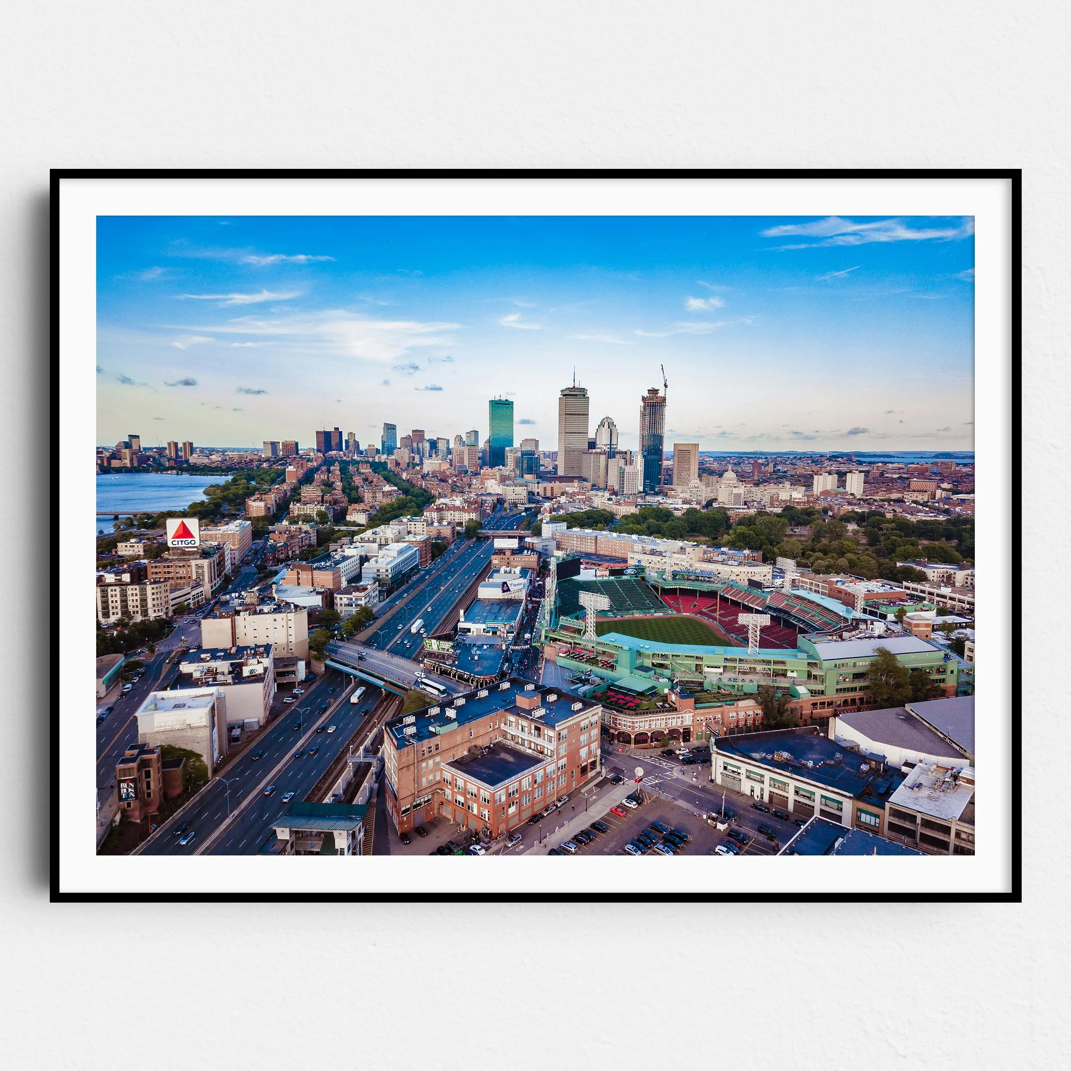Fenway Park & Boston Skyline