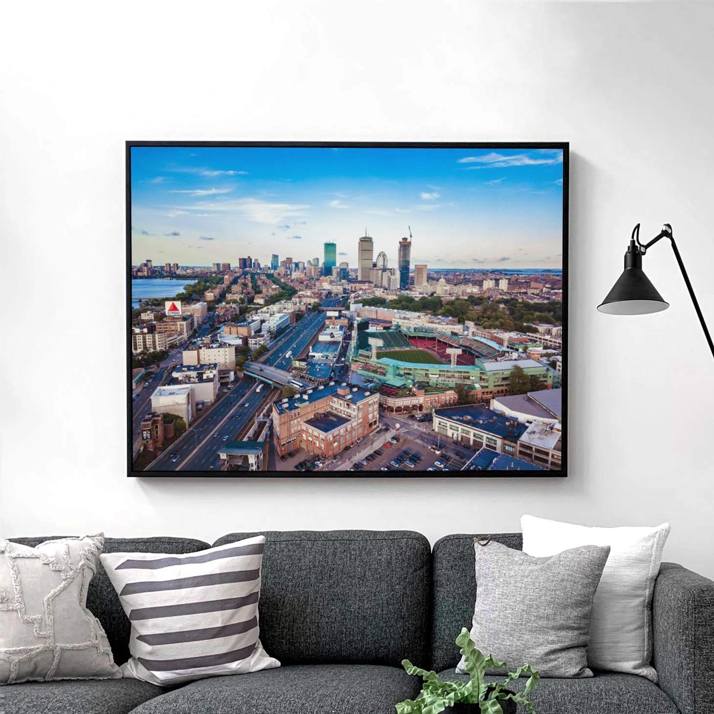 Fenway Park & Boston Skyline - Image 2