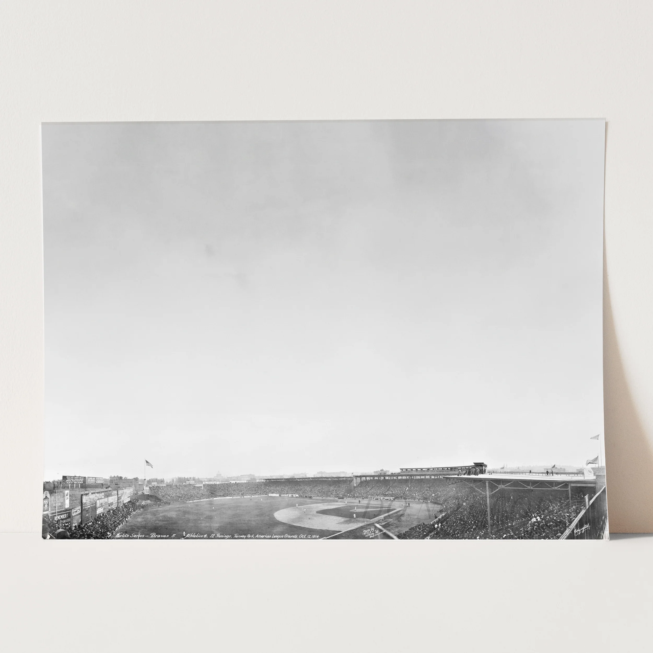 Fenway Park World Series 1914 - Image 3
