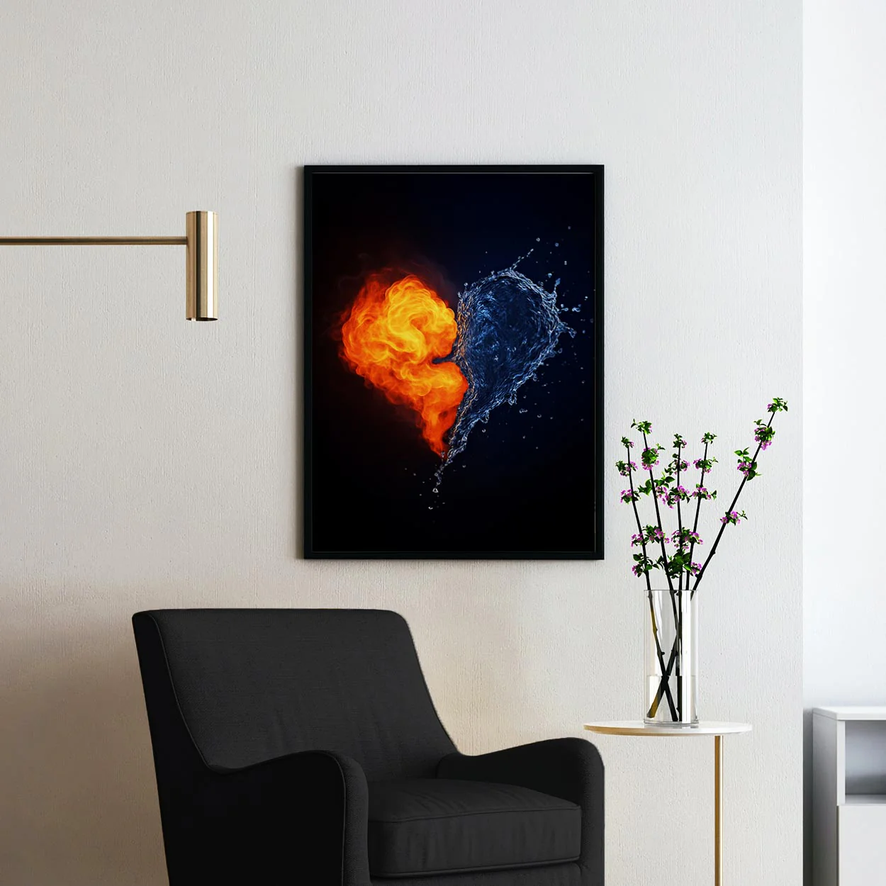 Fire And Water Heart - Image 2