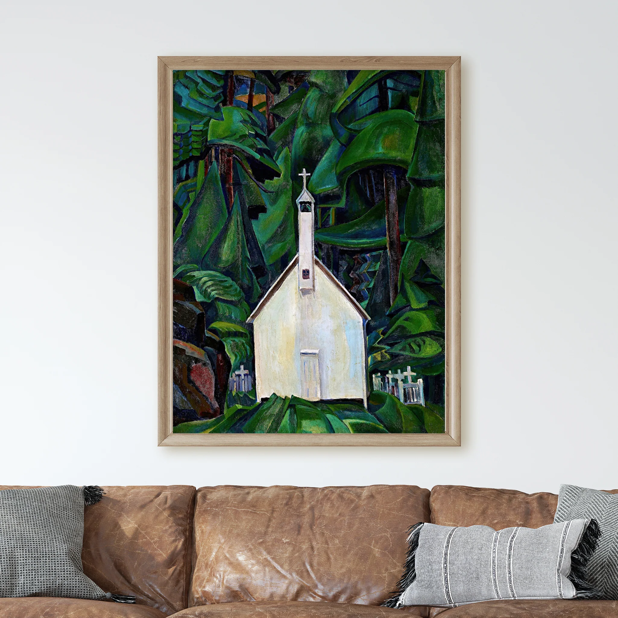 First Nations Church by Emily Carr - Image 2