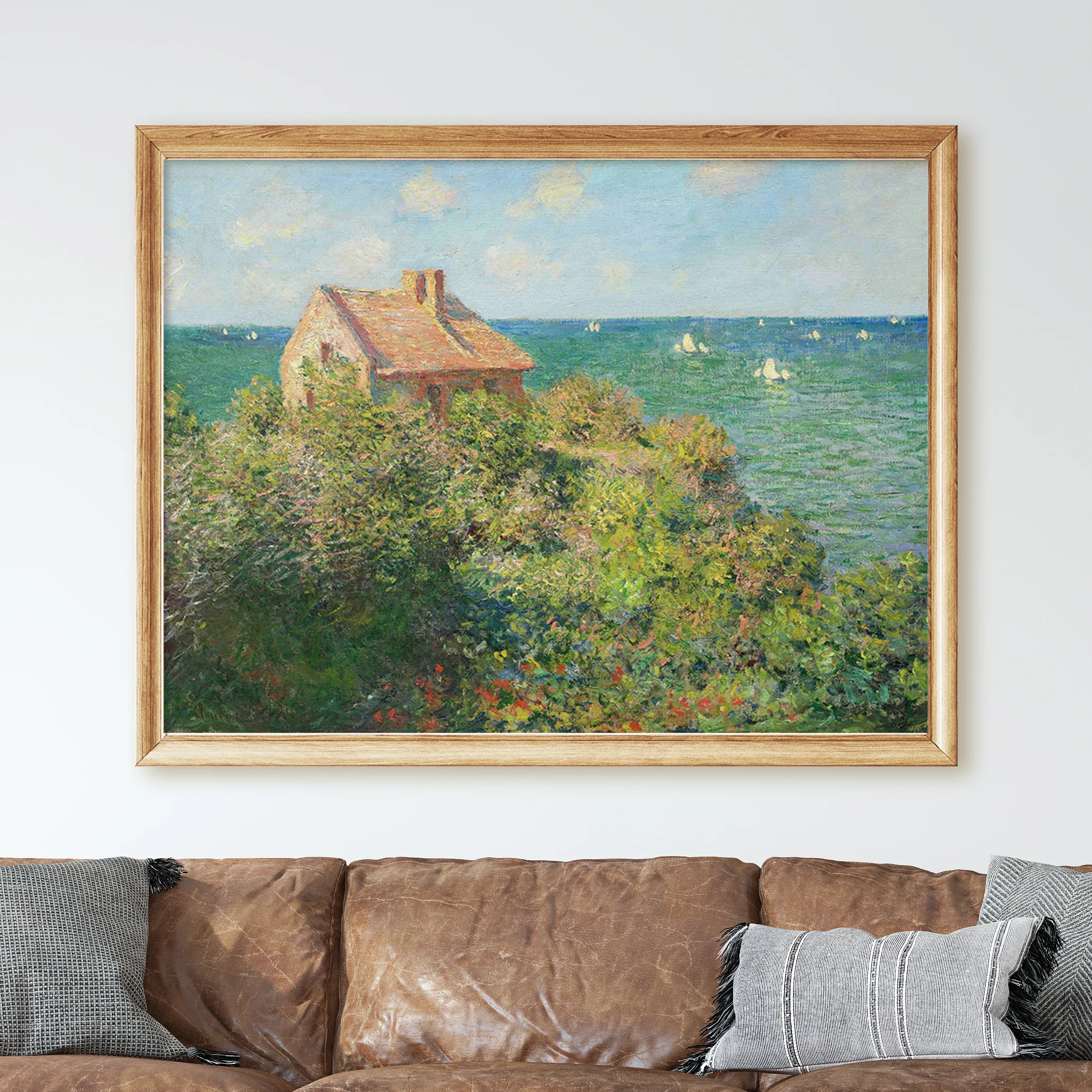 Fisherman's Cottage at Varengeville by Claude Monet - Image 2