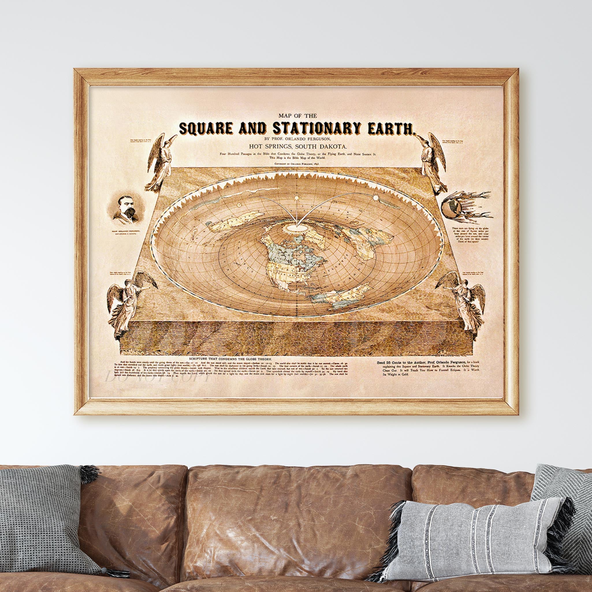 Flat Earth Map - Image 3