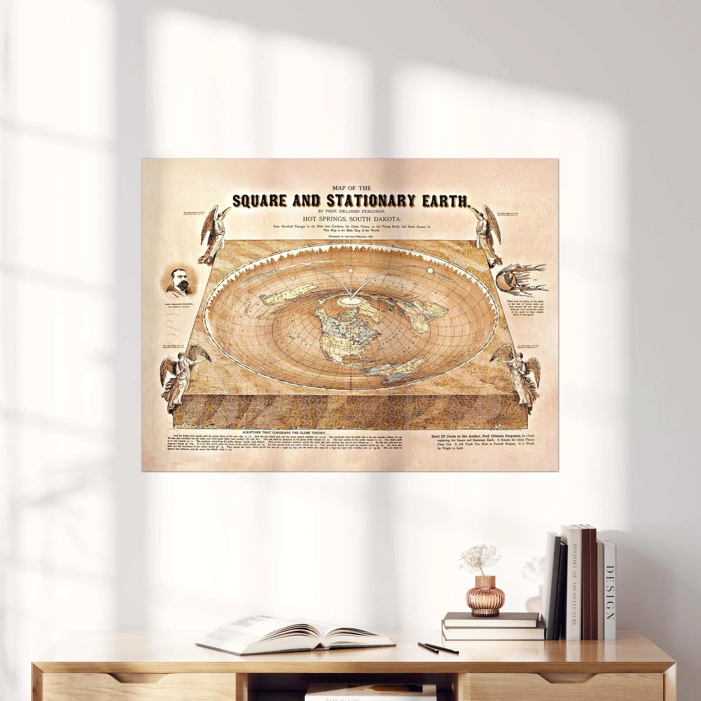 Flat Earth Map - Image 4