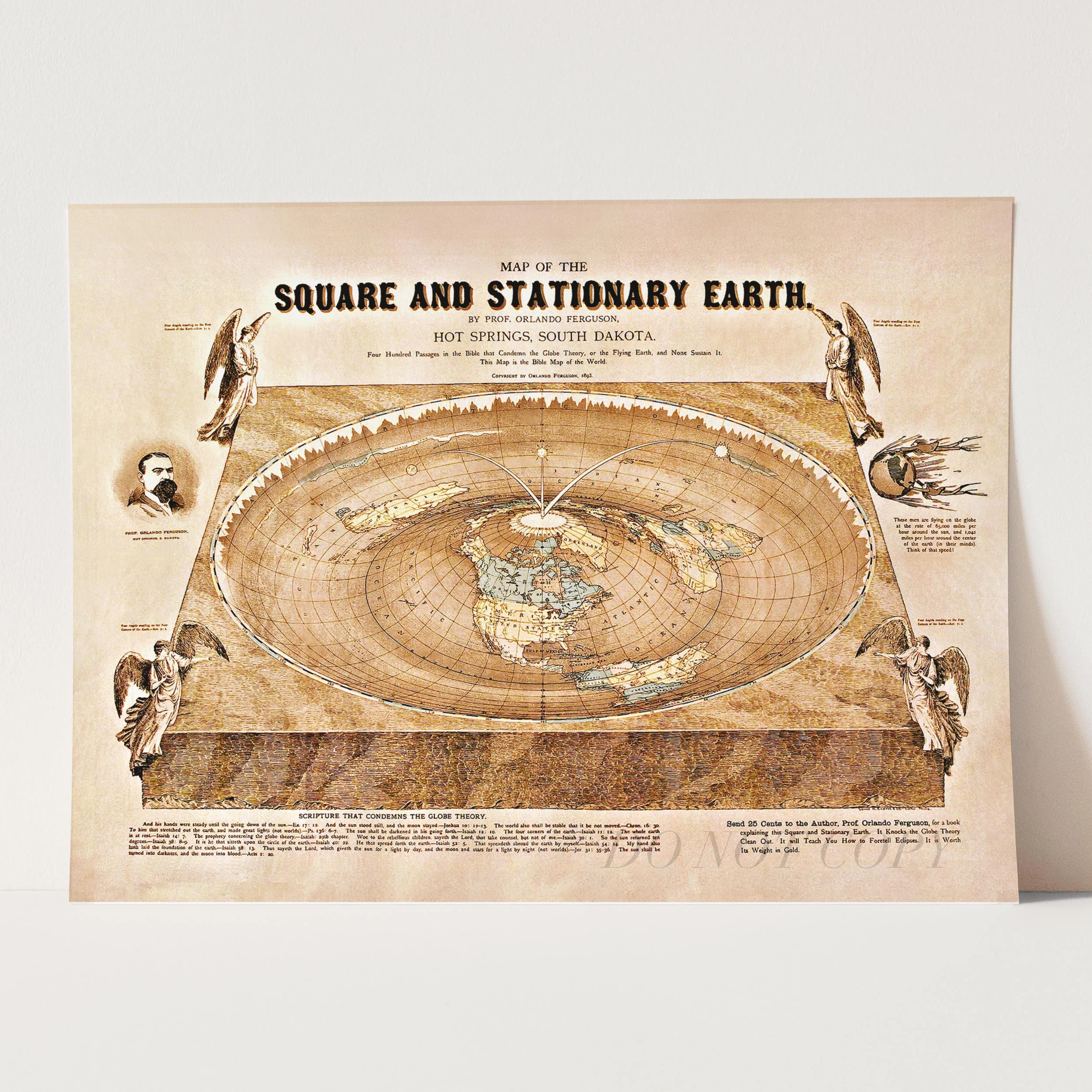 Flat Earth Map - Image 5
