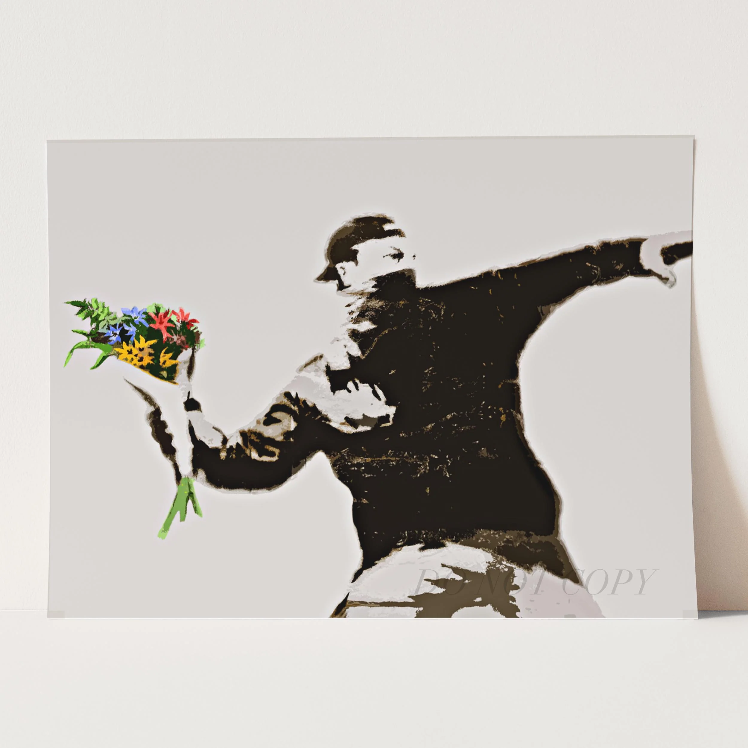 Flower Thrower Banksy - Image 3