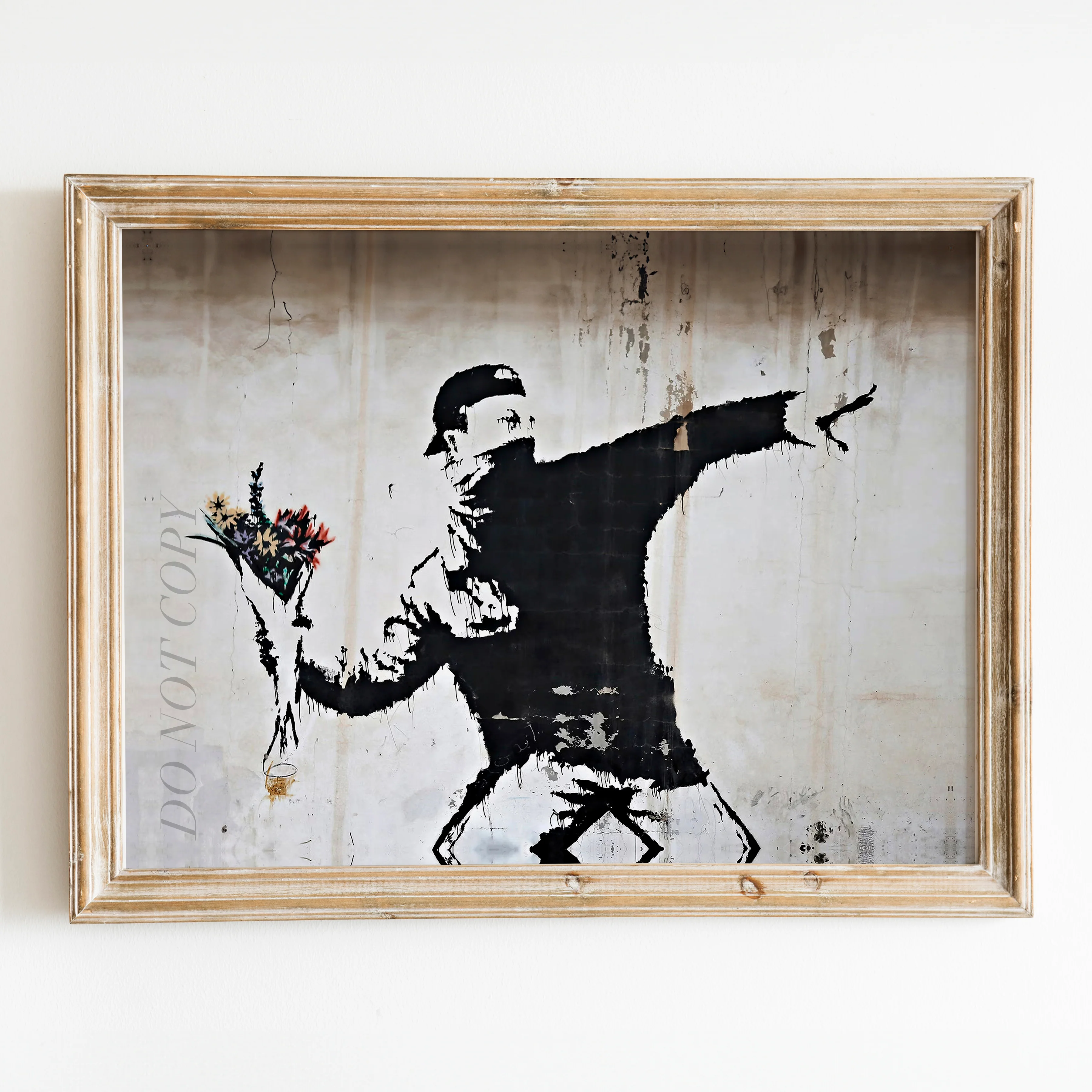 Flower Thrower Banksy