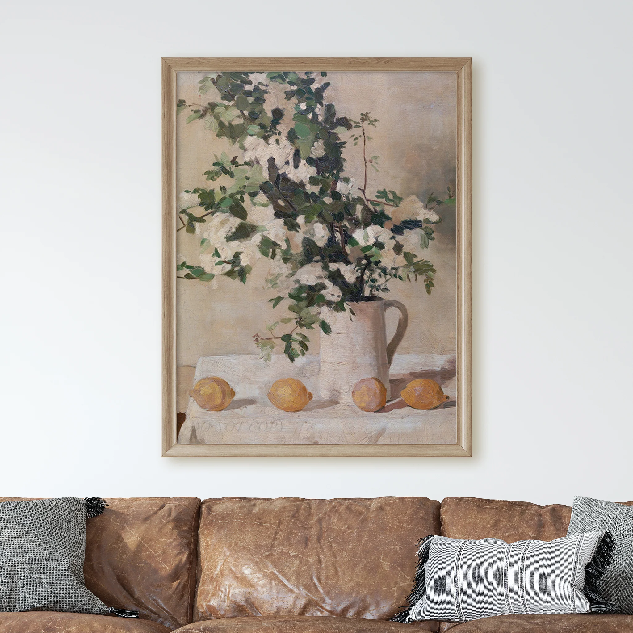 Flowers & Lemons Still Life - Image 2