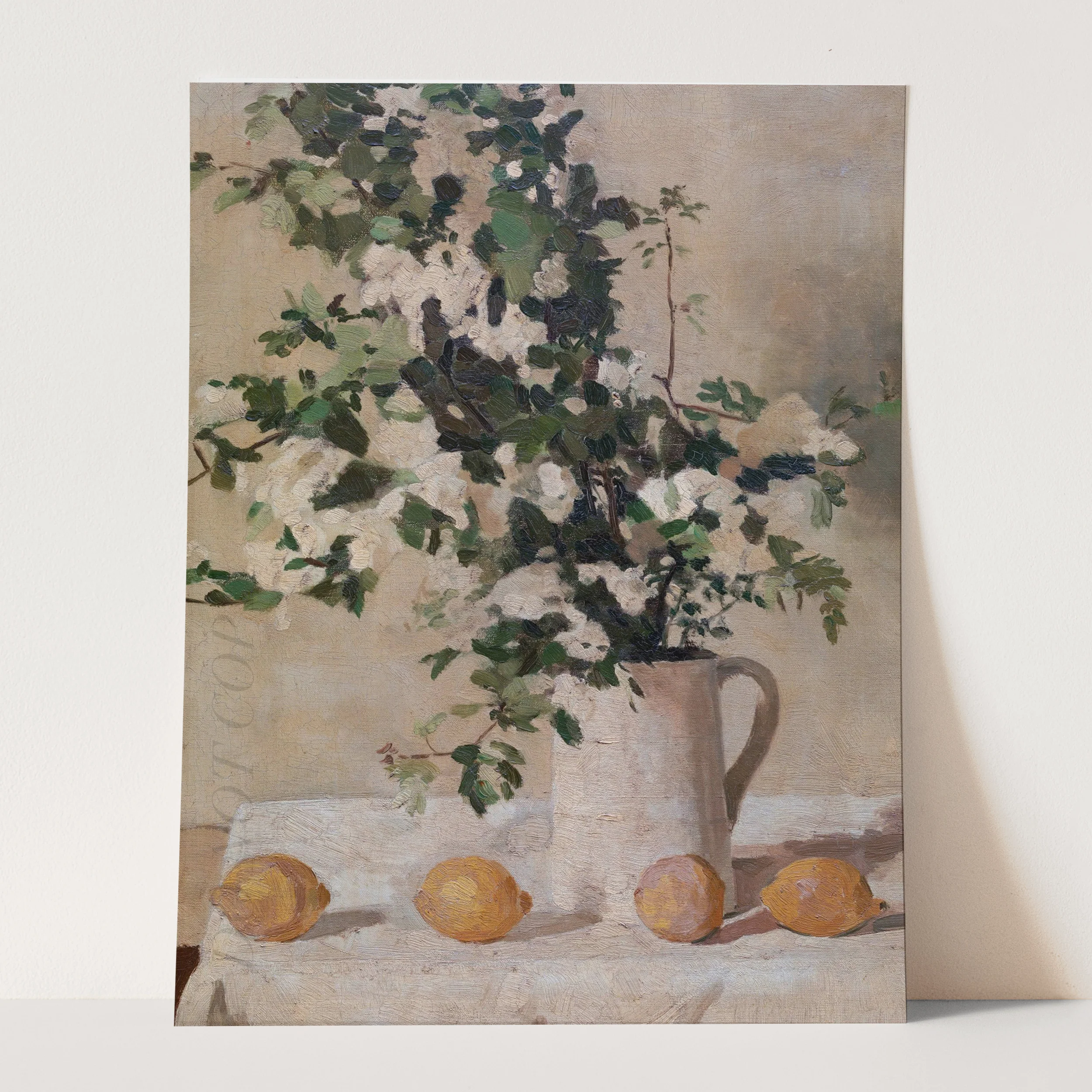 Flowers & Lemons Still Life - Image 3