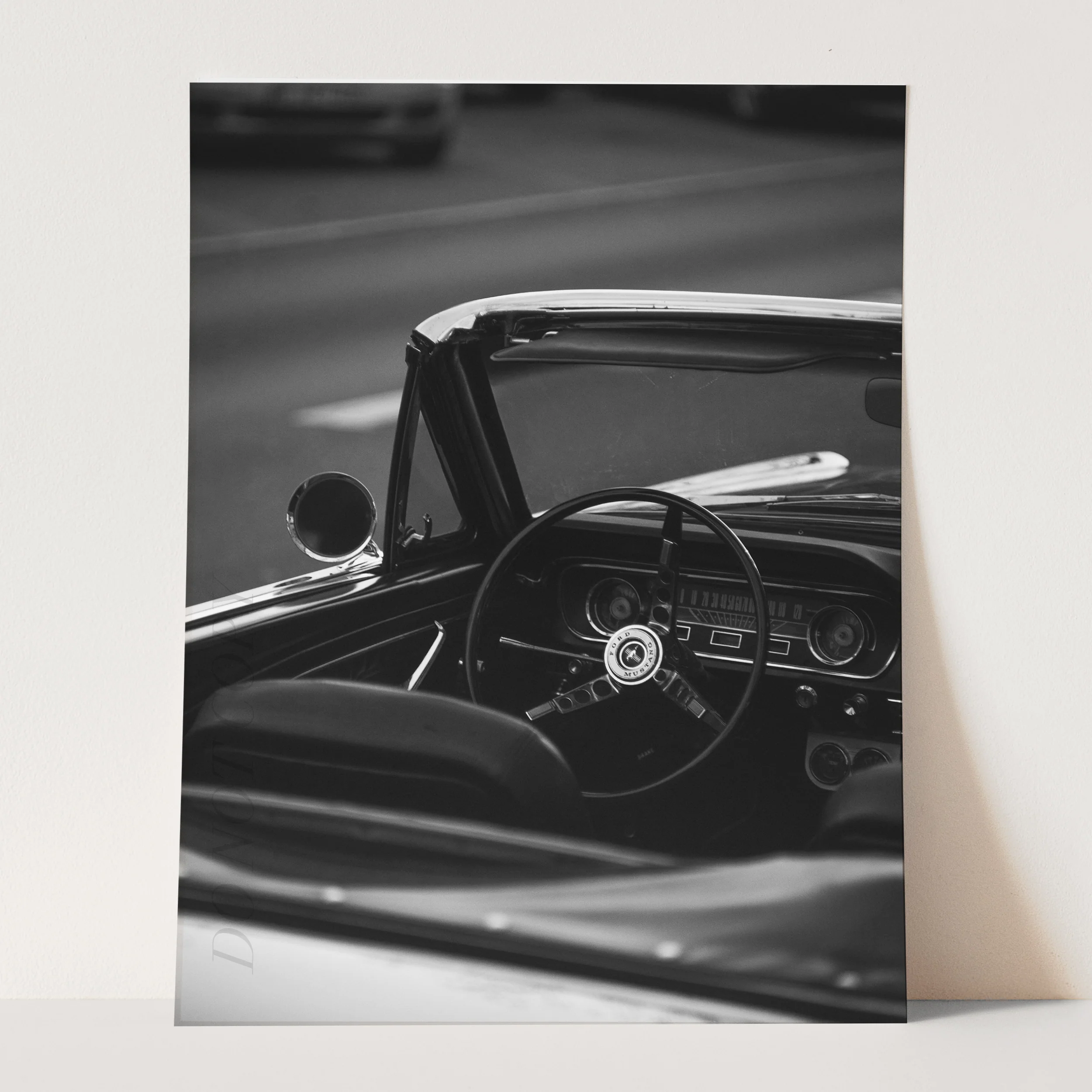 Ford Mustang Convertible Interior - Image 3
