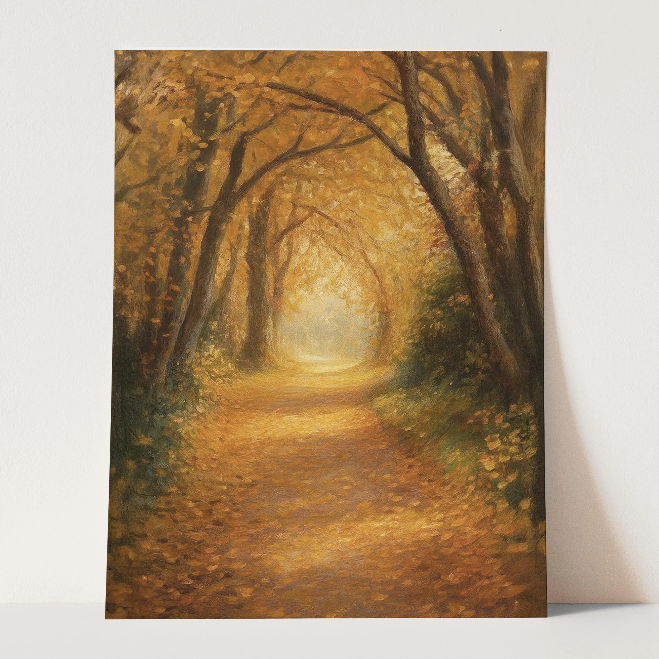 Forest Path In Autumn - Image 3