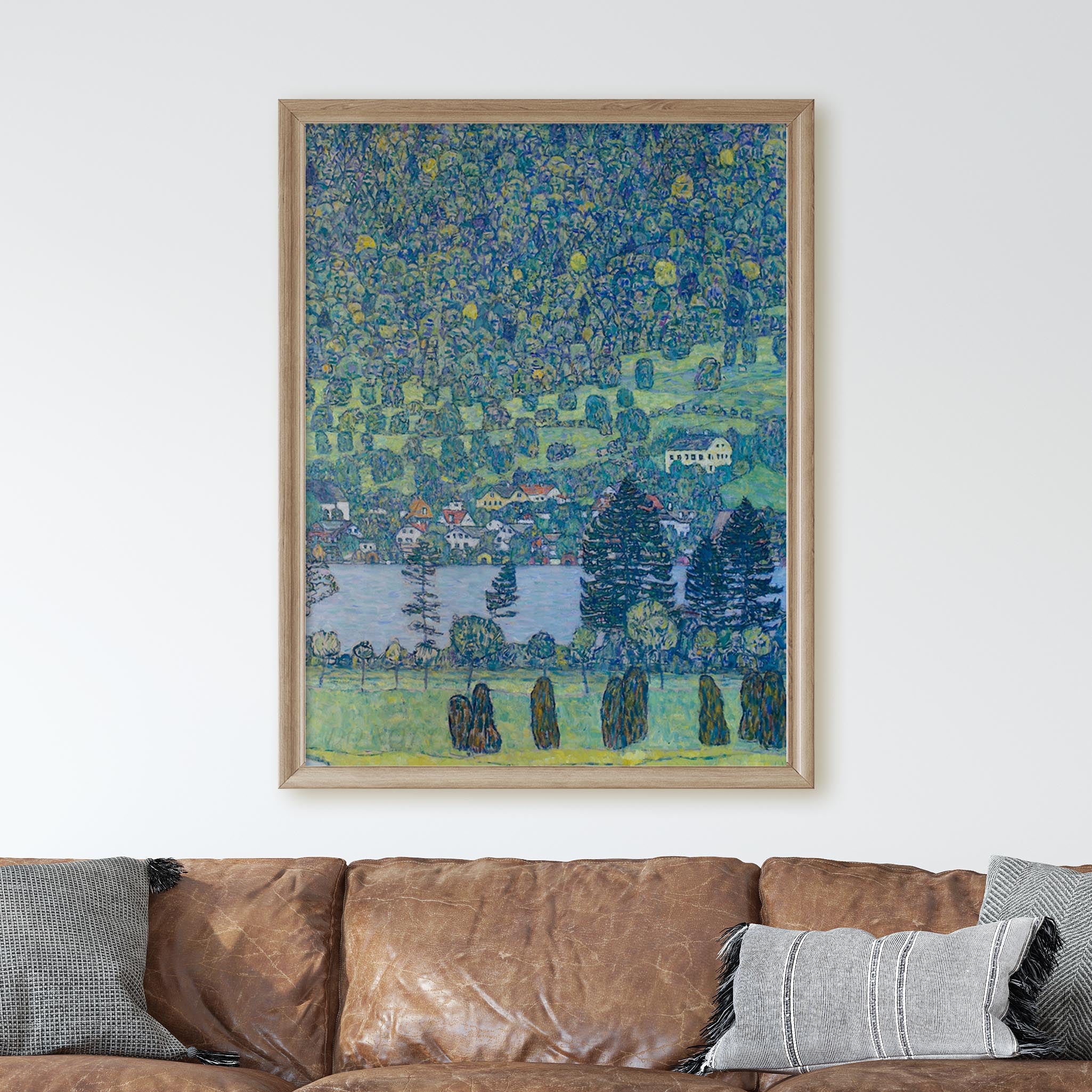Forest Slope in Unterach on the Attersee by Gustav Klimt - Image 2