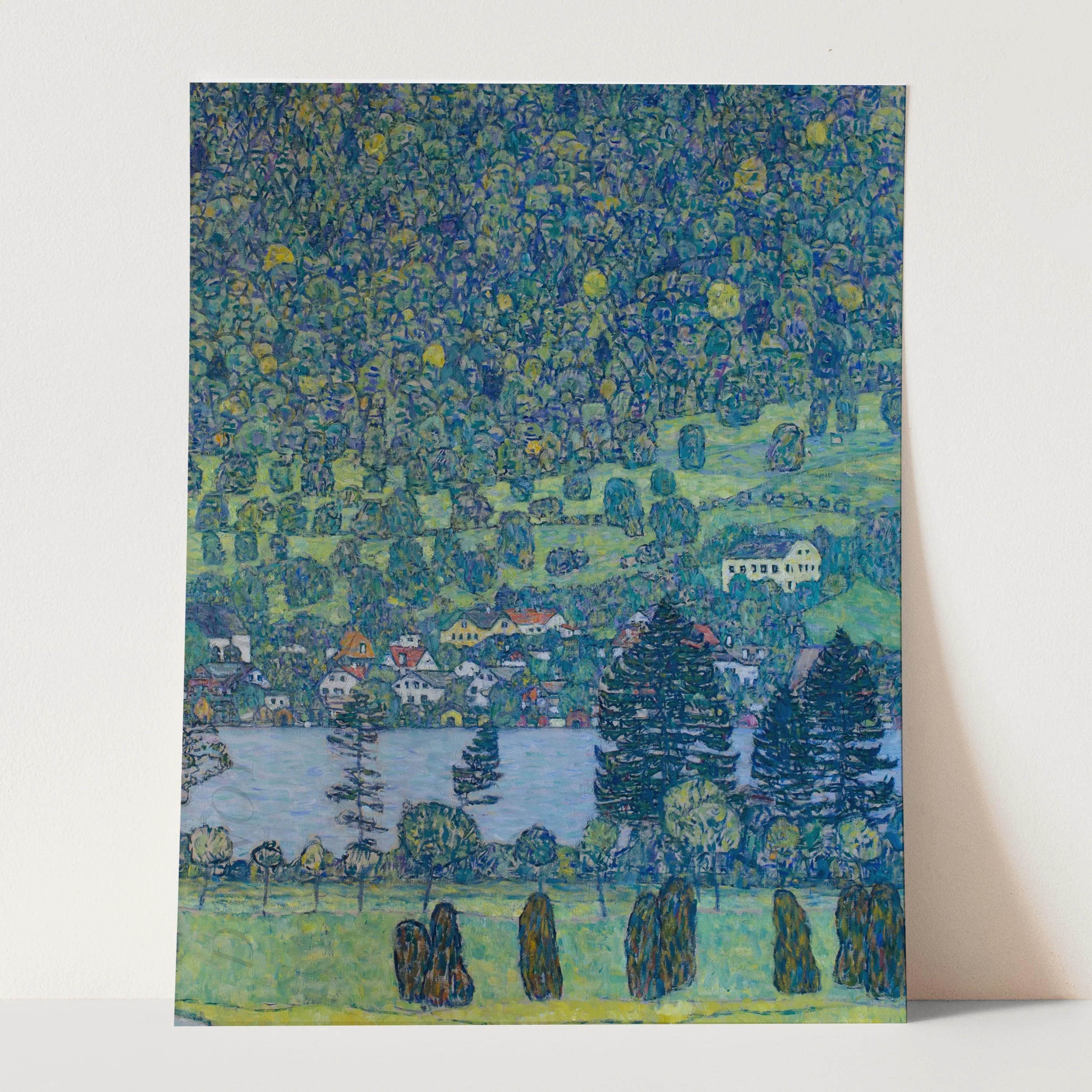 Forest Slope in Unterach on the Attersee by Gustav Klimt - Image 3
