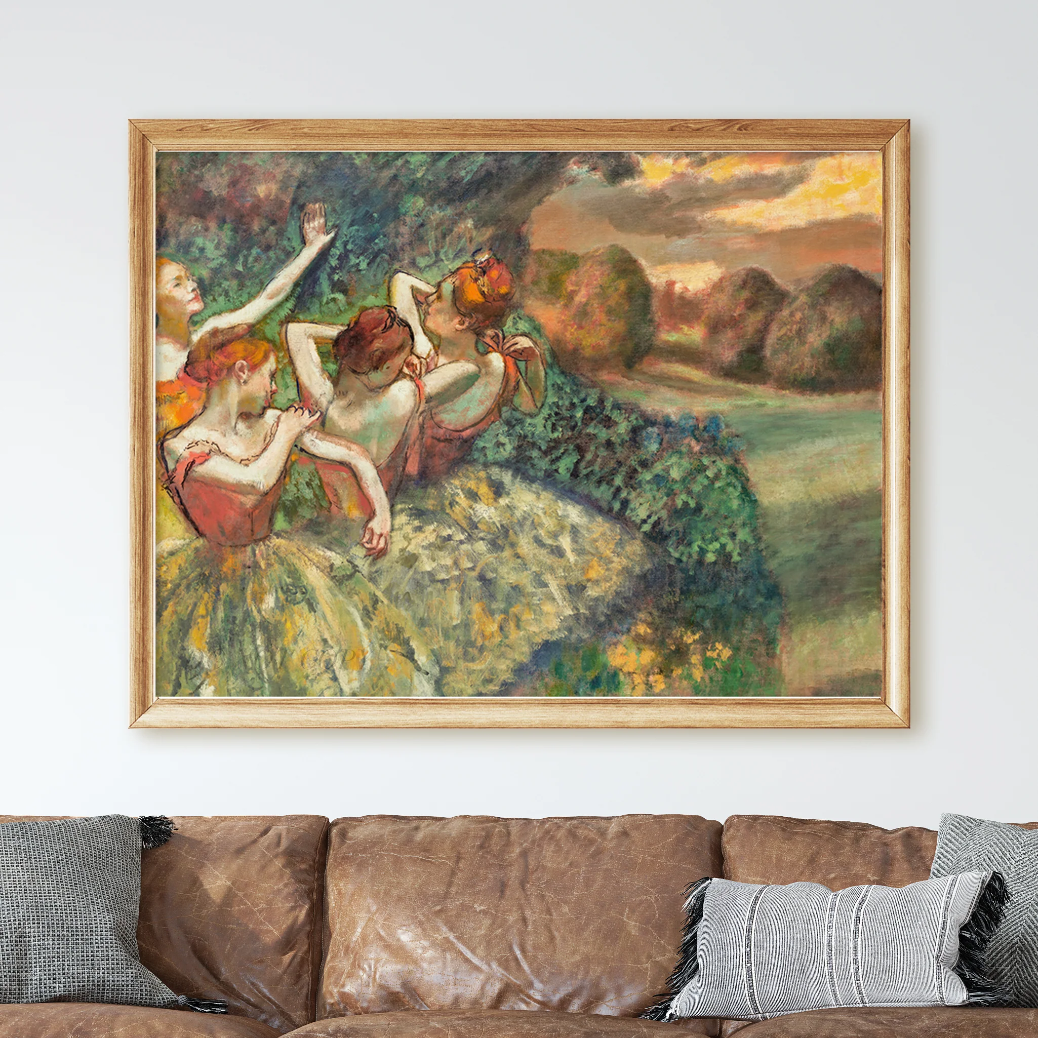 Four Dancers (1899) by Edgar Degas - Image 2