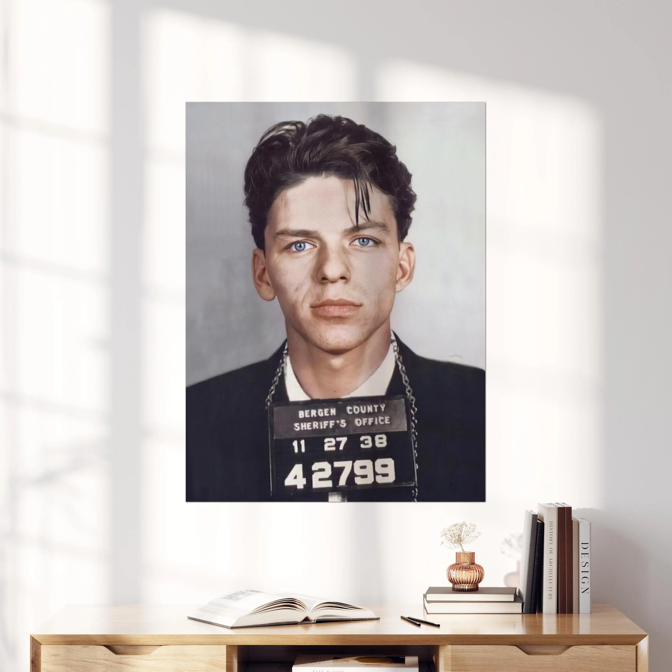 Frank Sinatra Mug Shot - Image 3