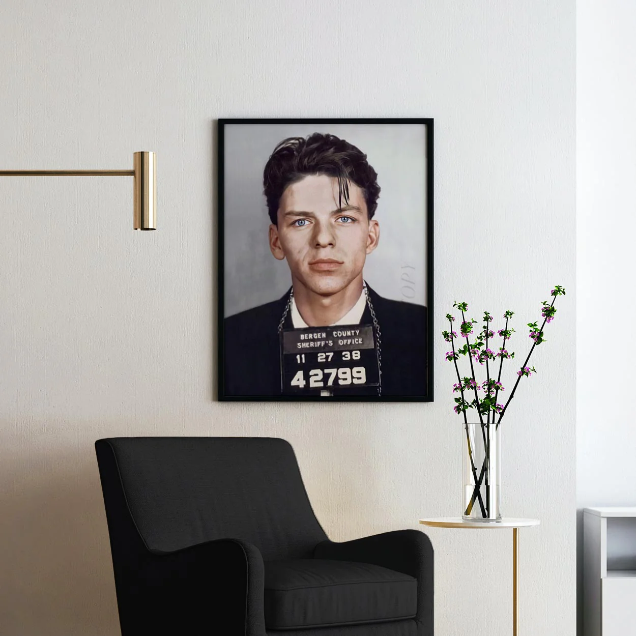Frank Sinatra Mug Shot - Image 4