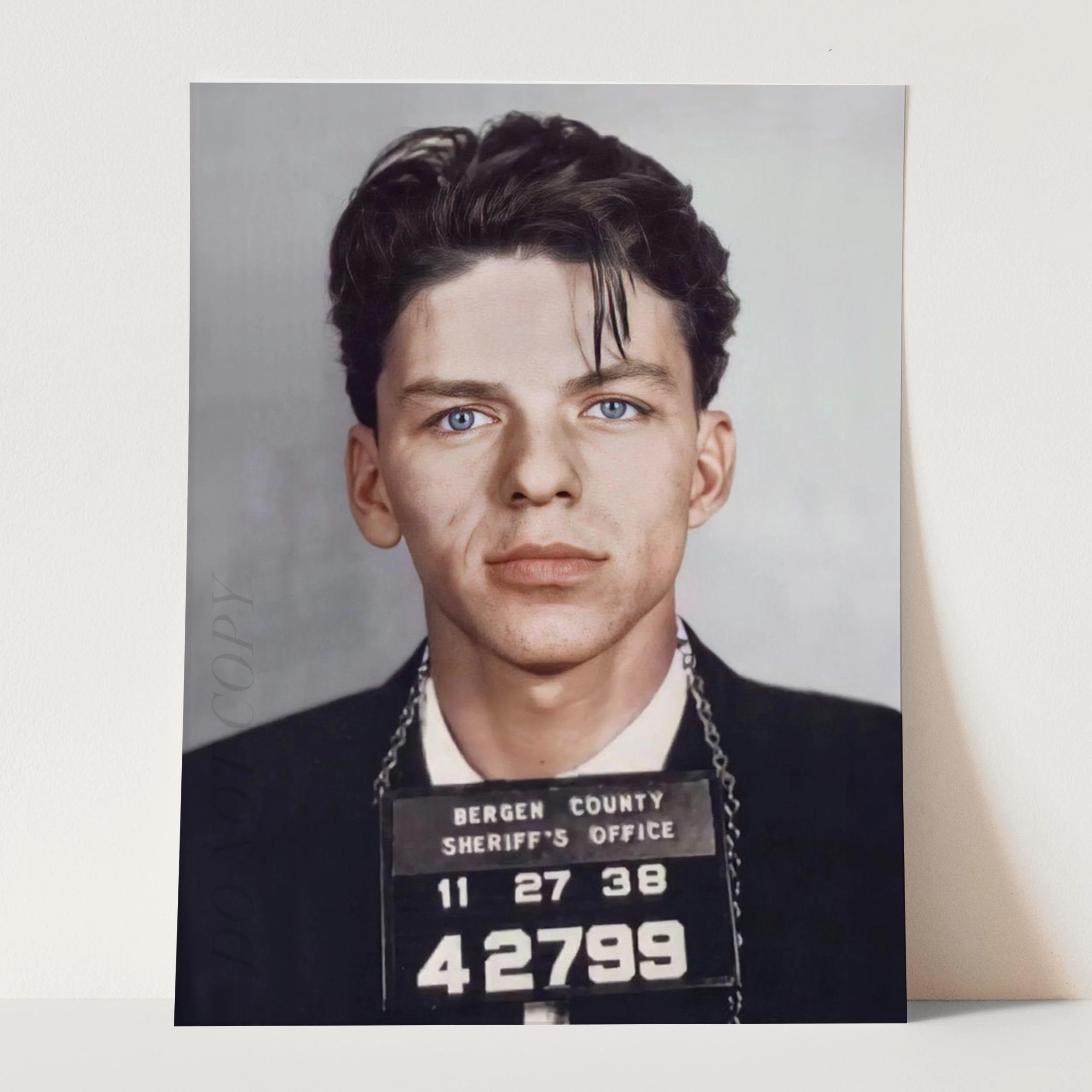 Frank Sinatra Mug Shot - Image 5