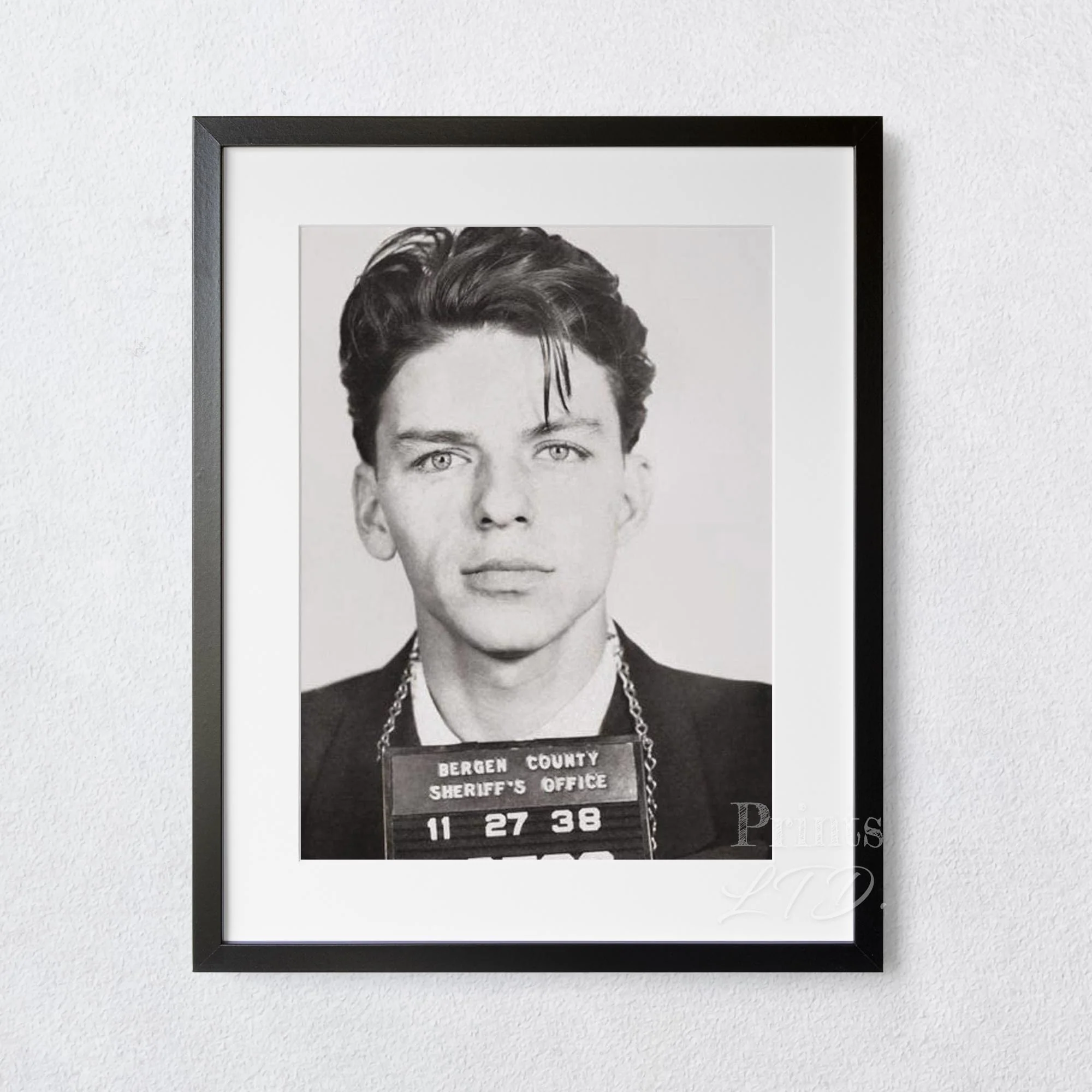 Frank Sinatra Prison Mugshot - Image 4