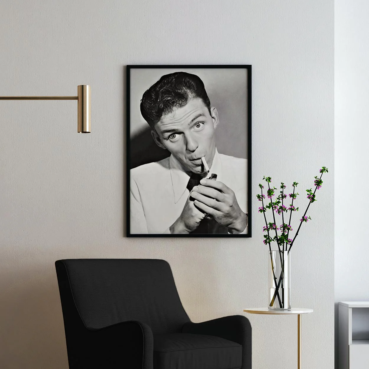 Frank Sinatra Smoking A Cigarette - Image 3