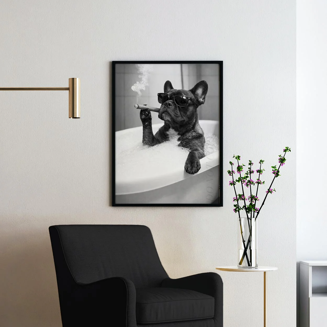 French Bulldog Bathtub Cigar - Image 2