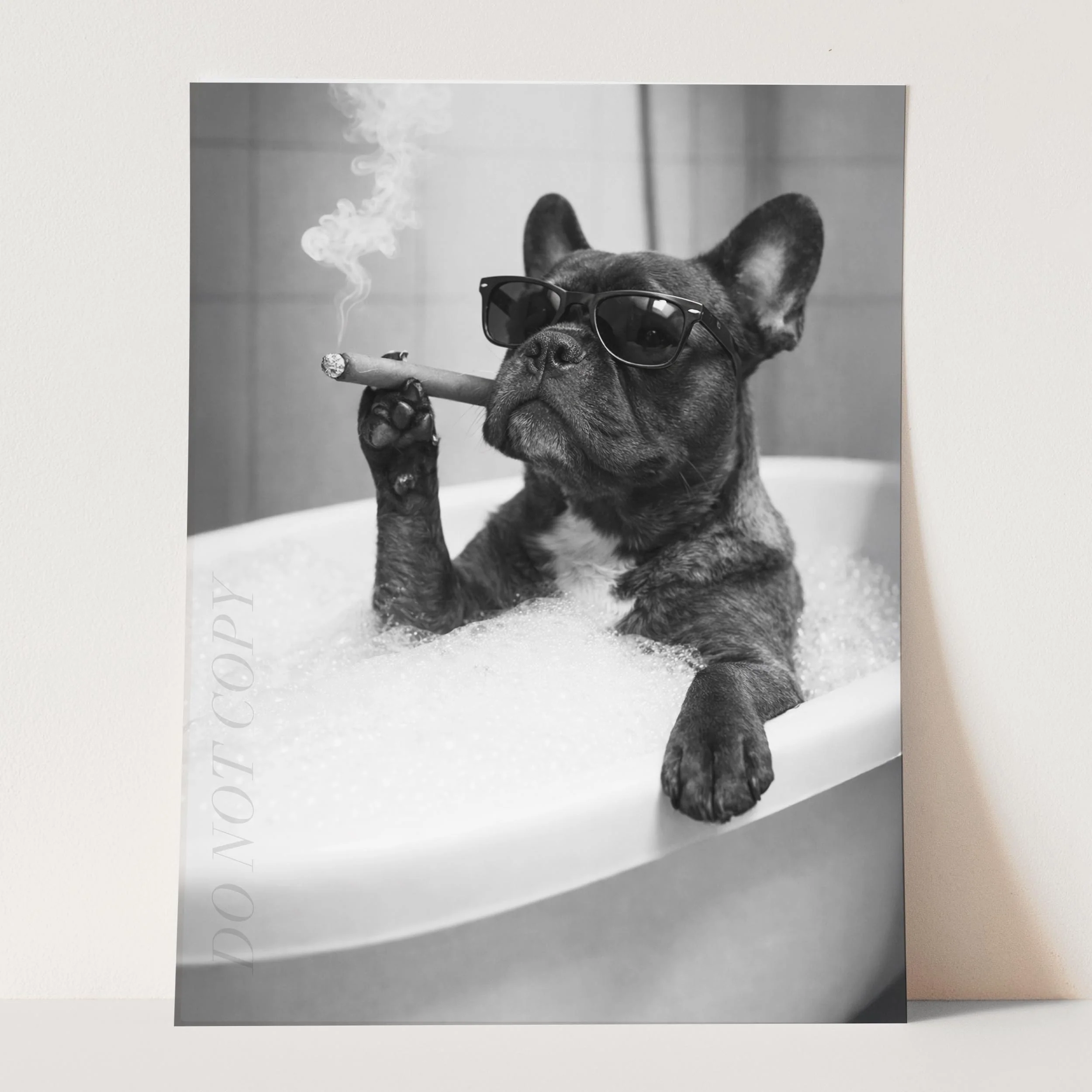 French Bulldog Bathtub Cigar - Image 3