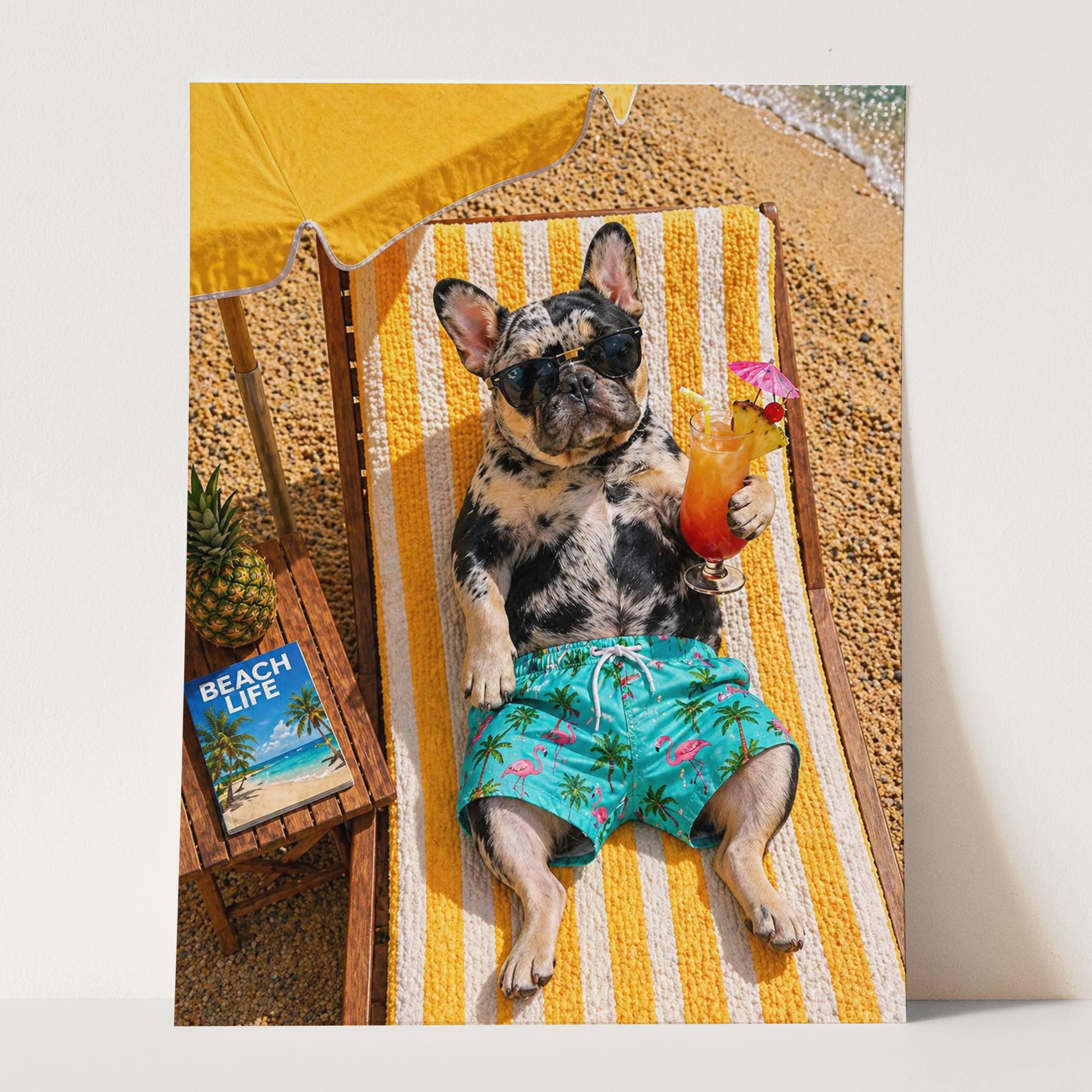 French Bulldog - Beach Life 2 - Image 3