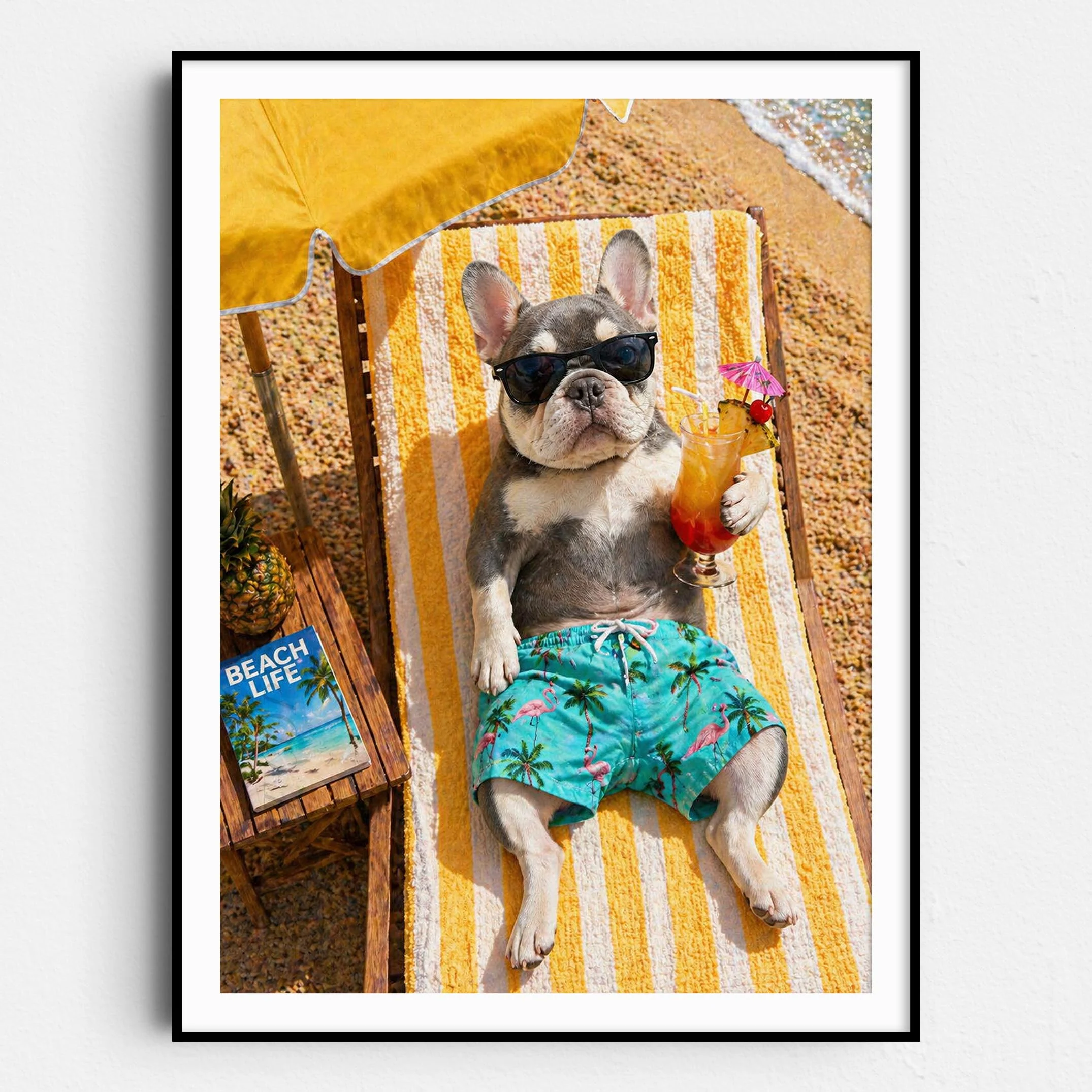 French Bulldog - Beach Life 3