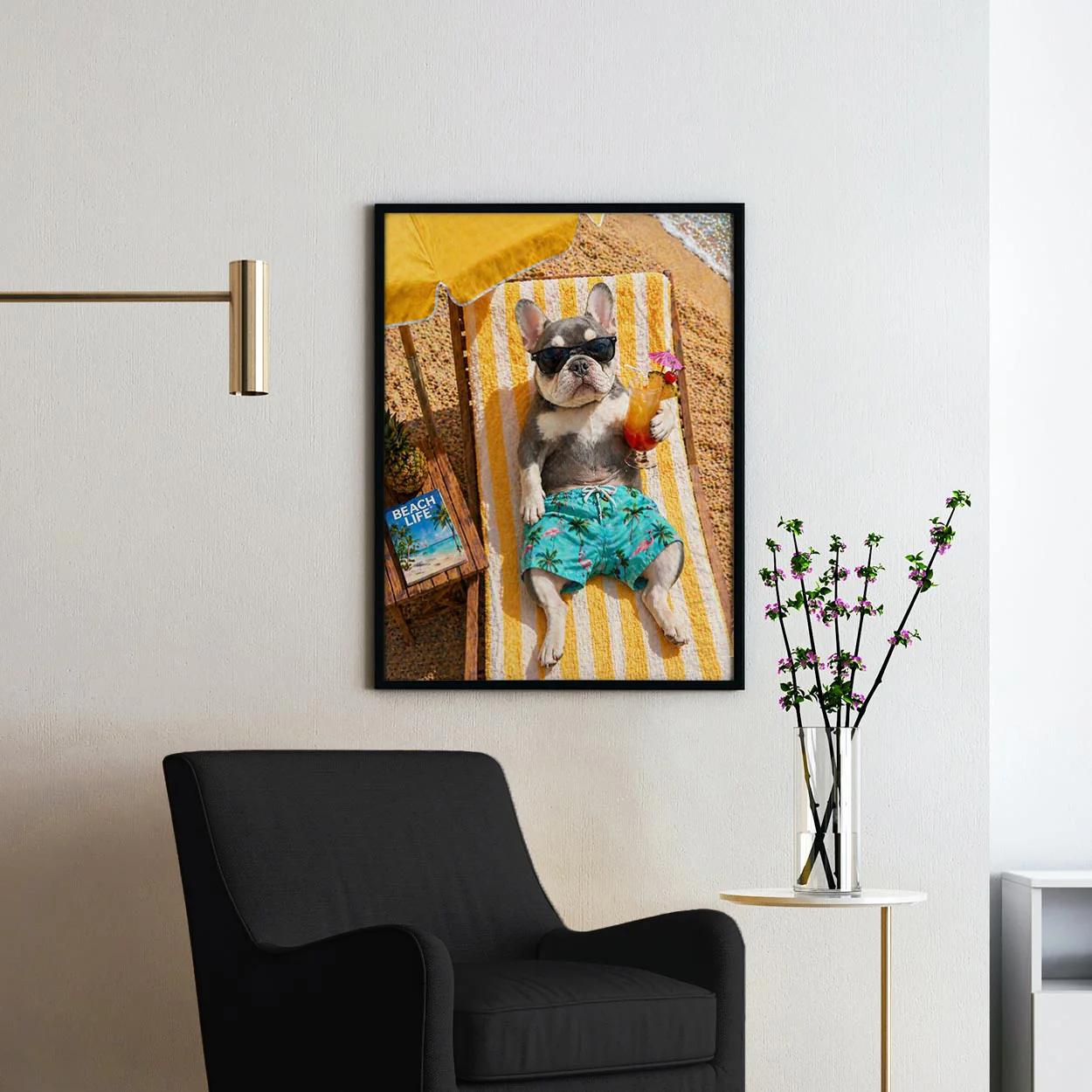 French Bulldog - Beach Life 3 - Image 2
