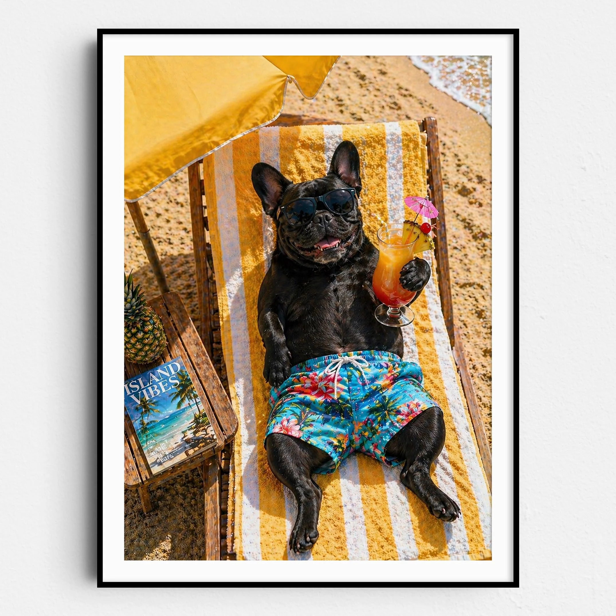 French Bulldog - Beach Life 4
