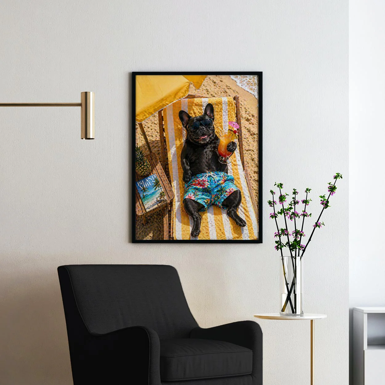 French Bulldog - Beach Life 4 - Image 2