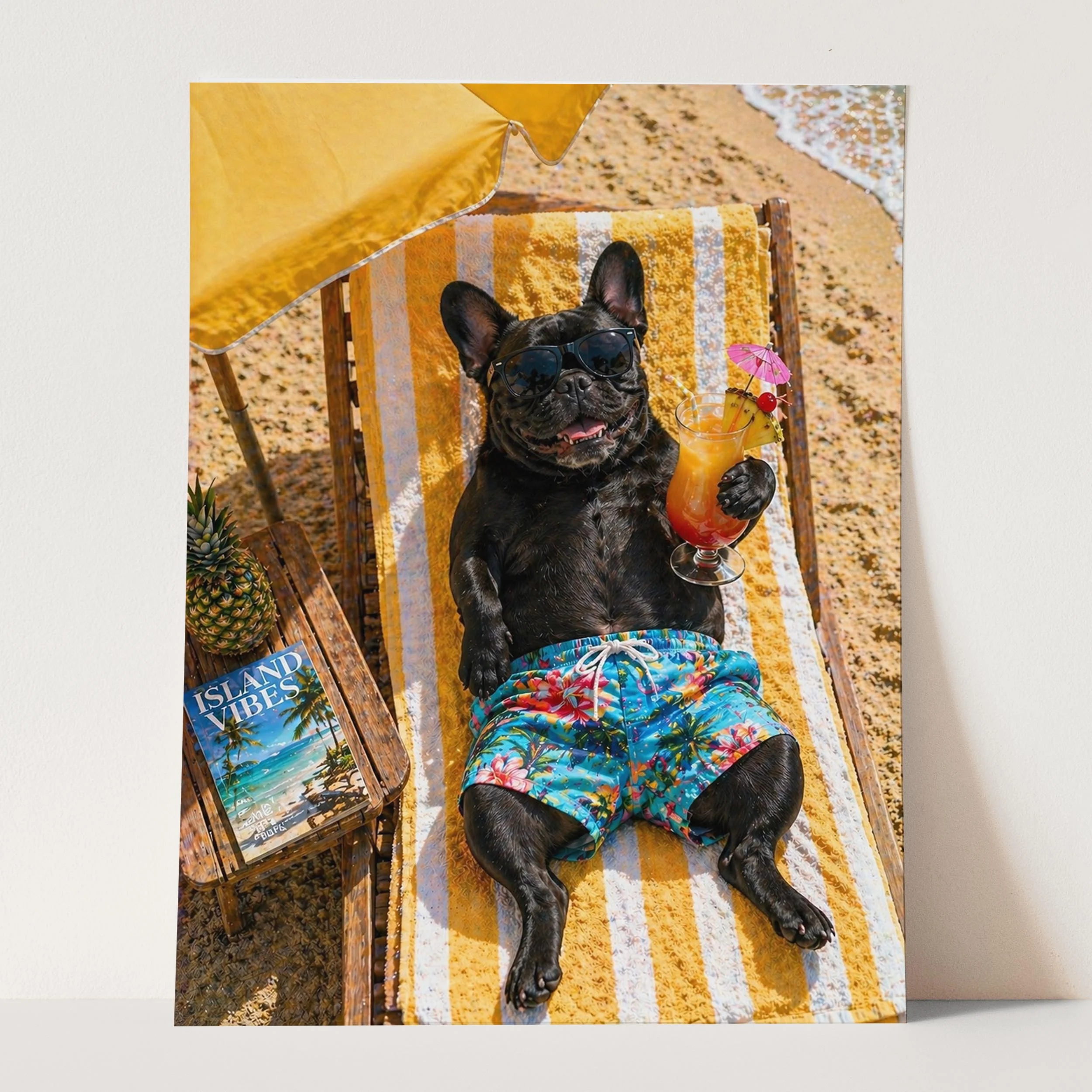 French Bulldog - Beach Life 4 - Image 3