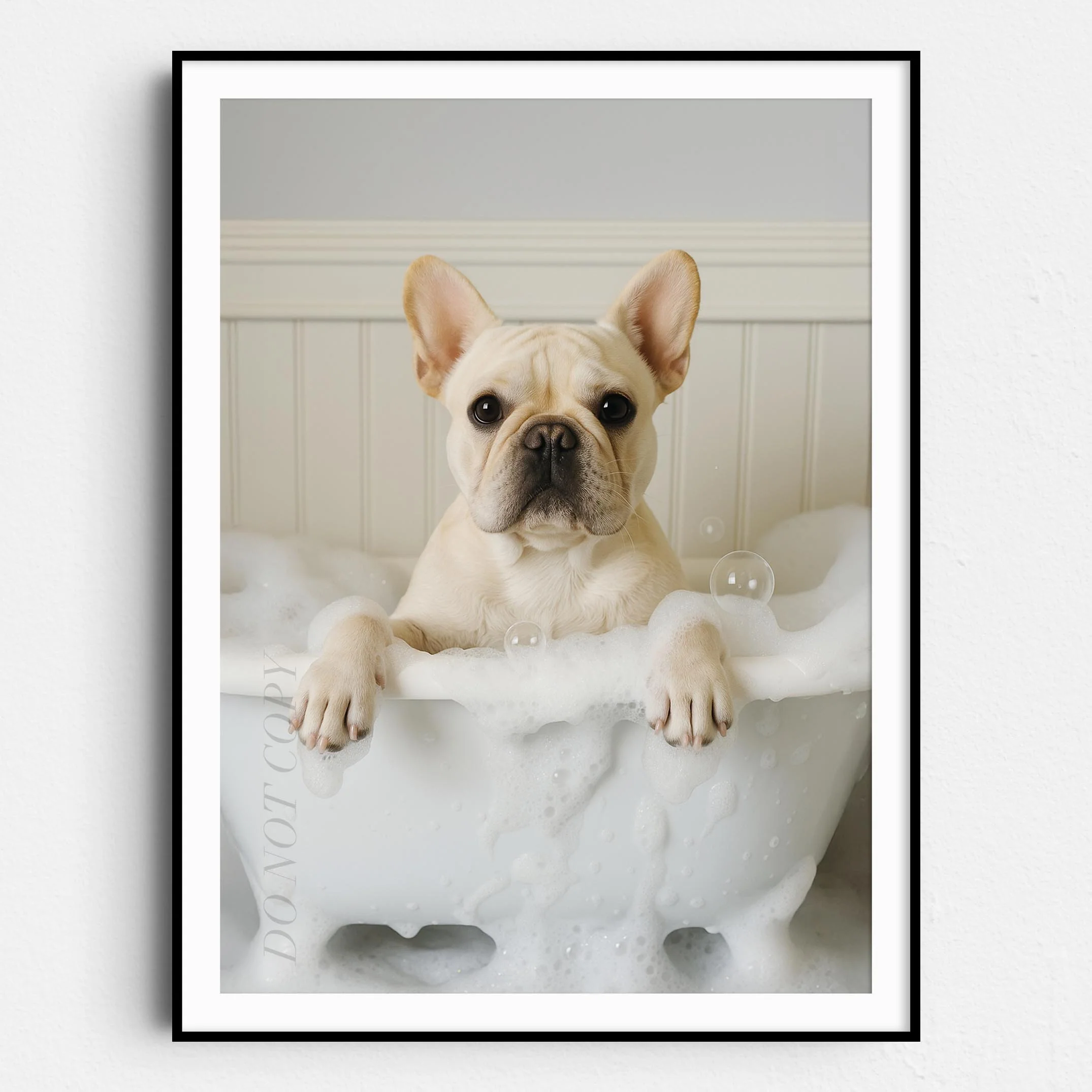 French Bulldog Bubble Bath II