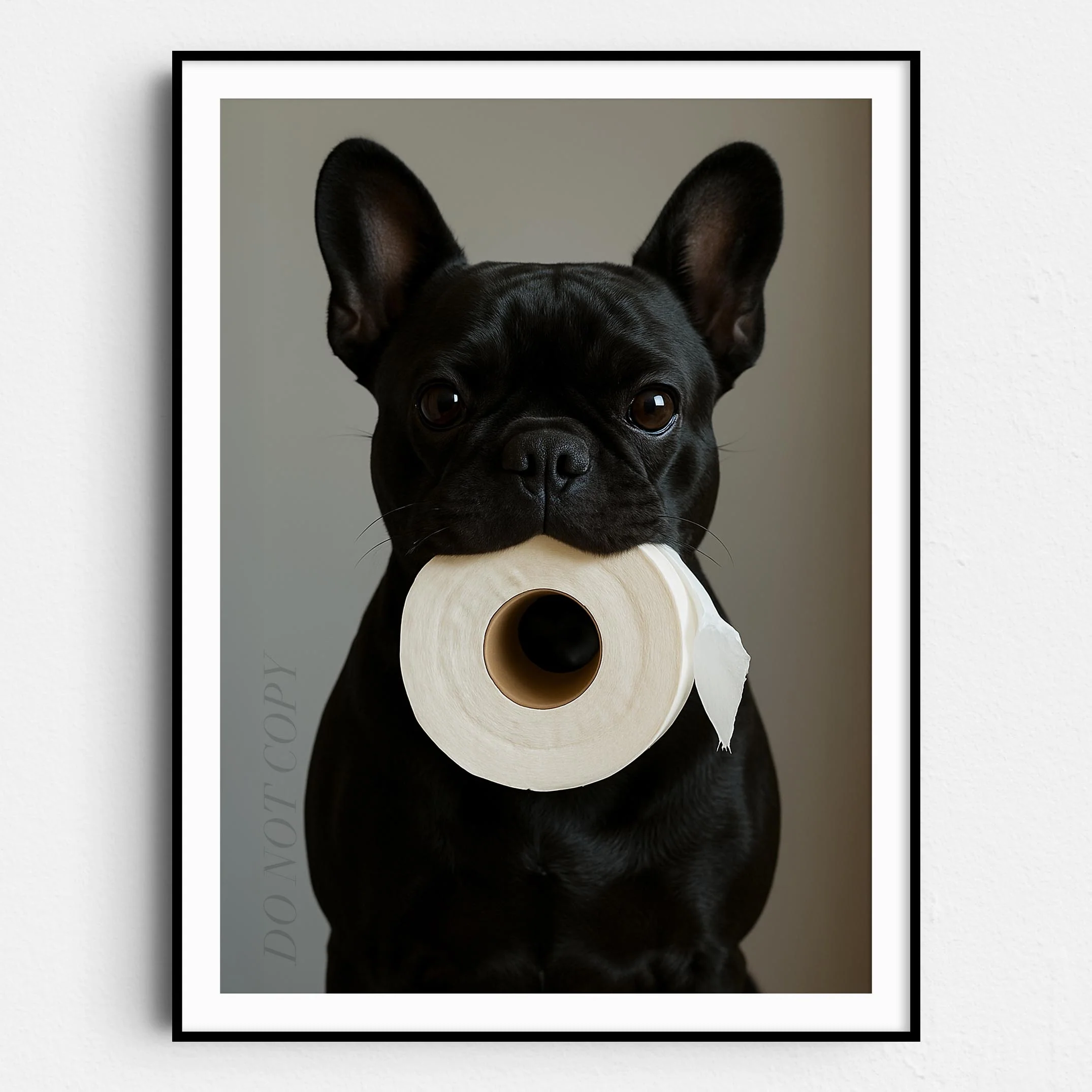 French Bulldog Toilet Paper