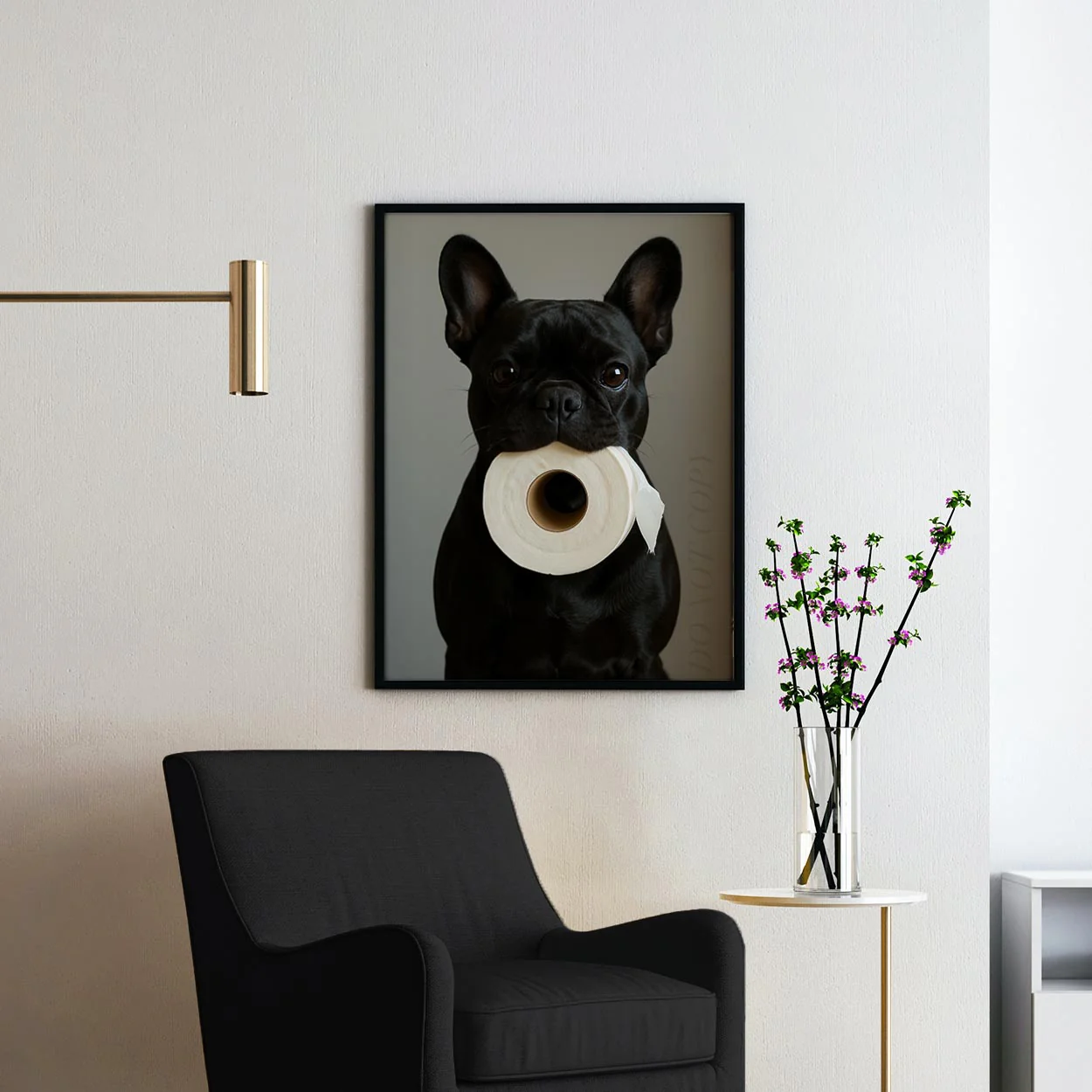 French Bulldog Toilet Paper - Image 2