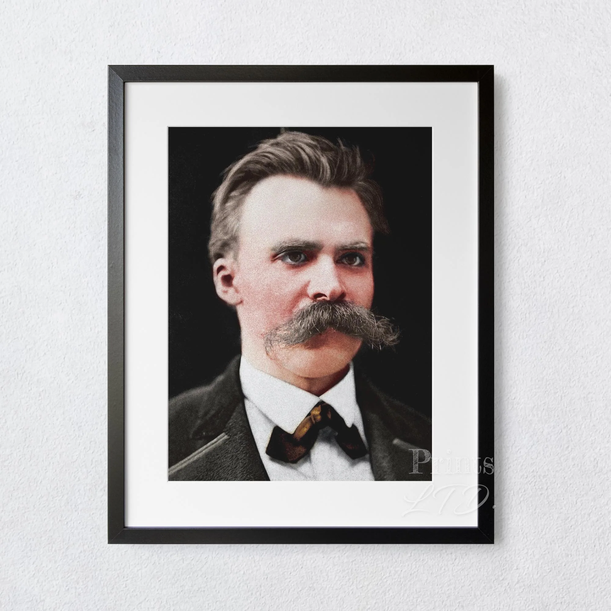 Friedrich Nietzsche portrait in color - Image 5