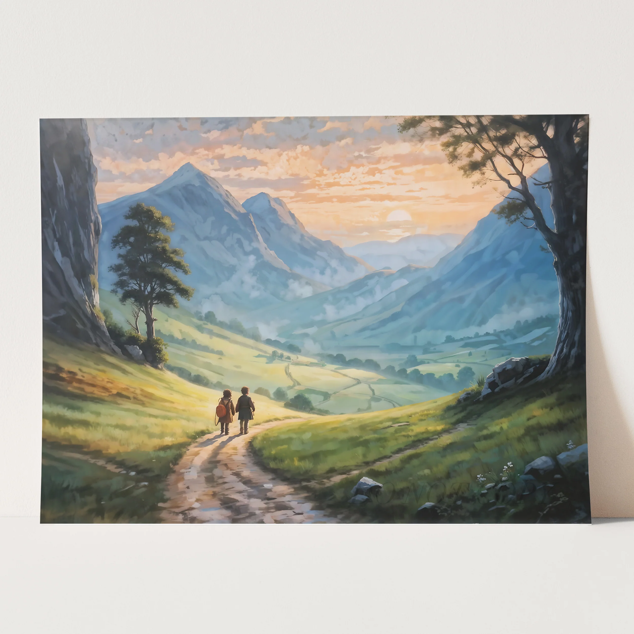 Frodo & Sam Leaving The Shire, The Lord of the Rings - Image 3