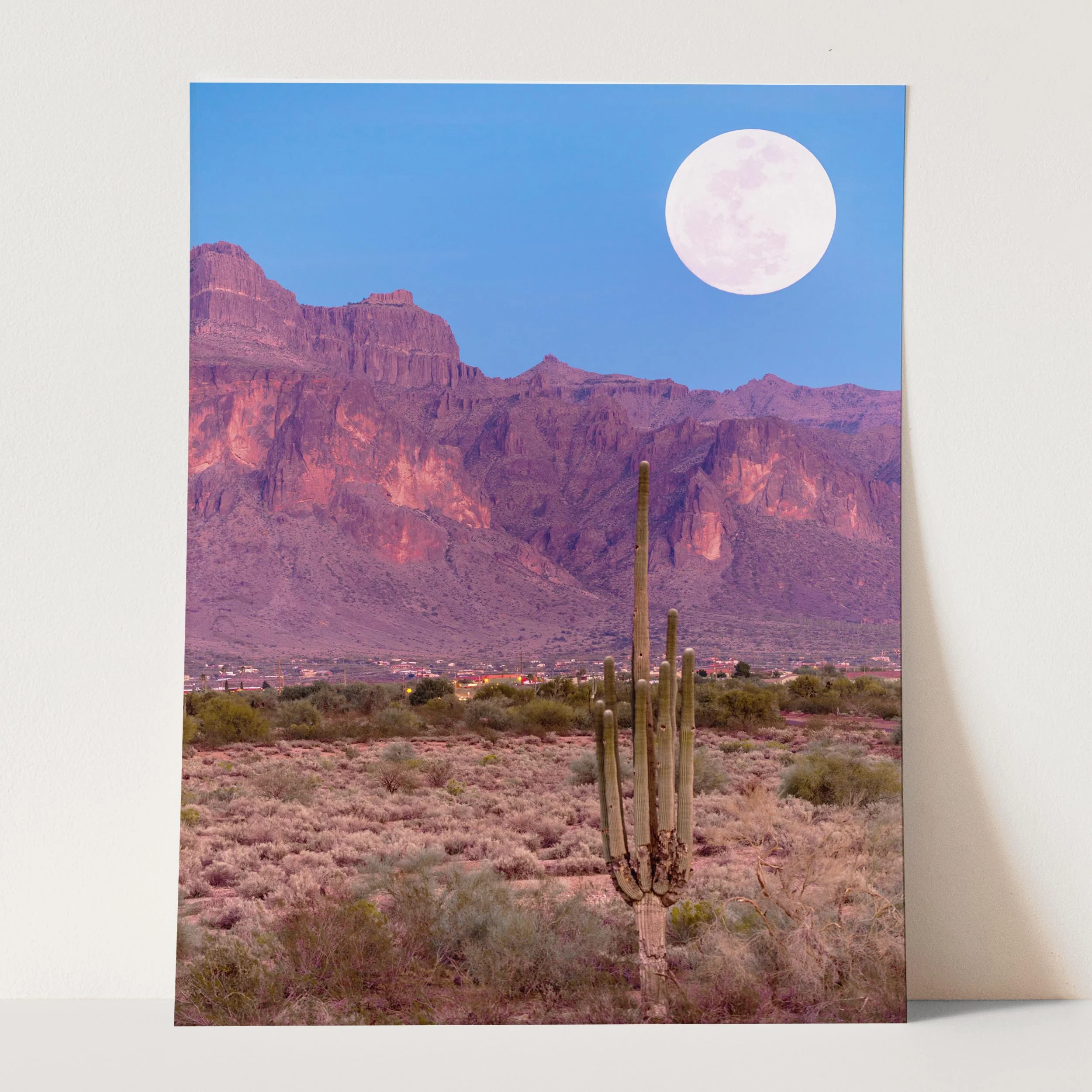 Full Moon Over Desert - Image 5