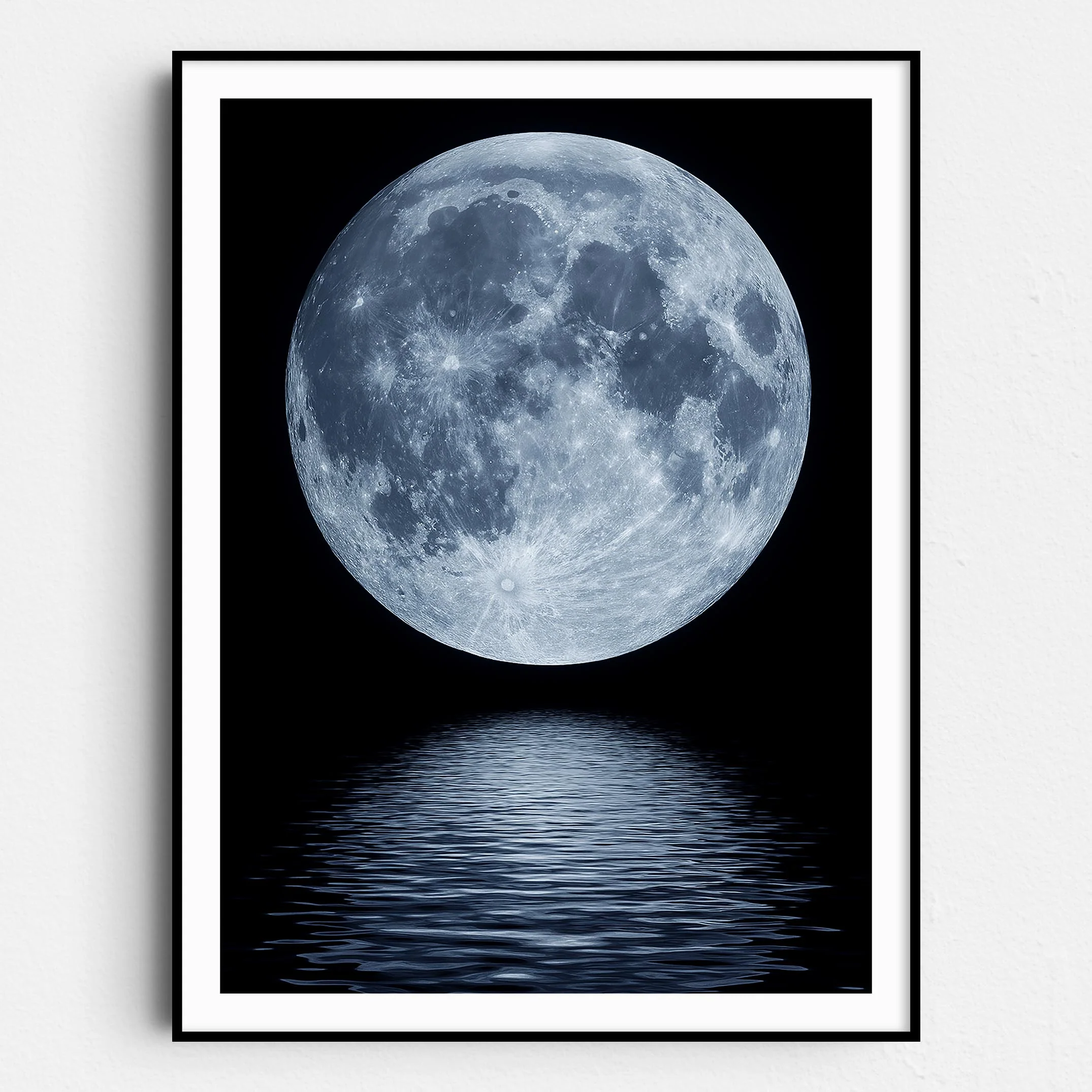 Full Moon Over the Water