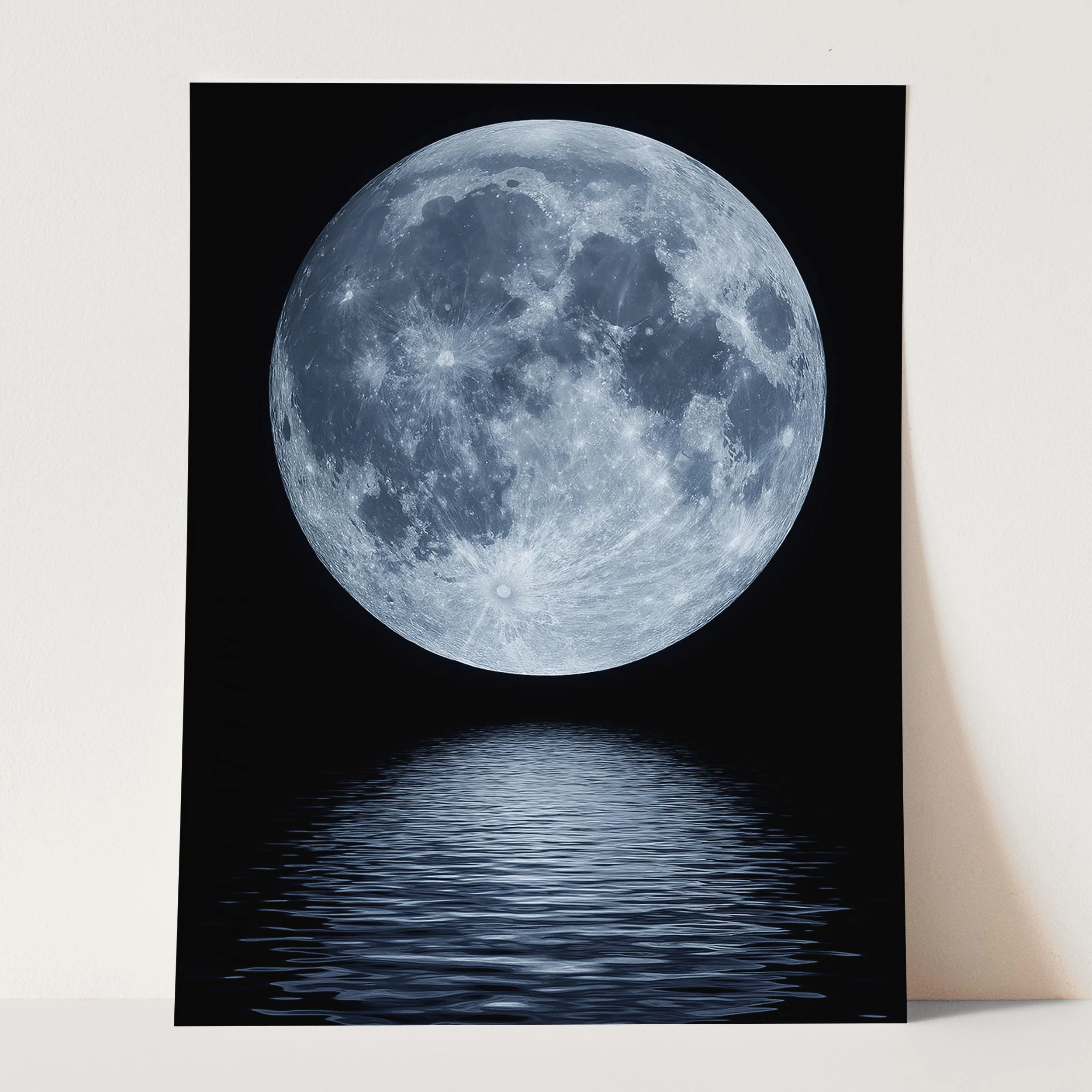 Full Moon Over the Water - Image 3