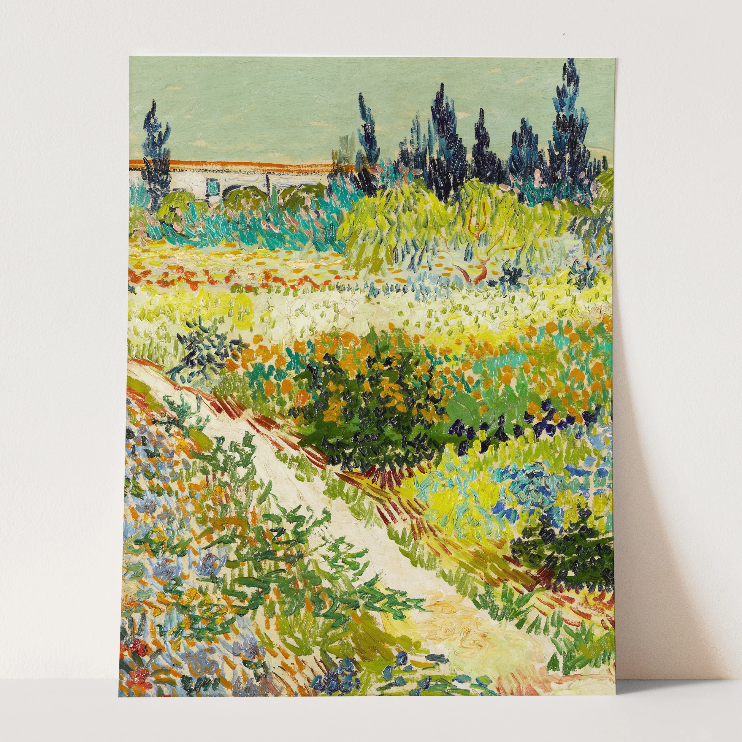Garden At Arles by Vincent Van Gogh - Image 3