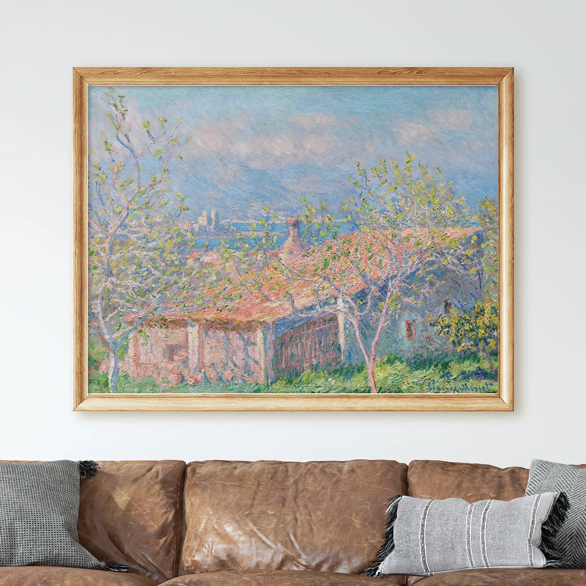 Gardener's House at Antibes (1888) by Claude Monet - Image 2