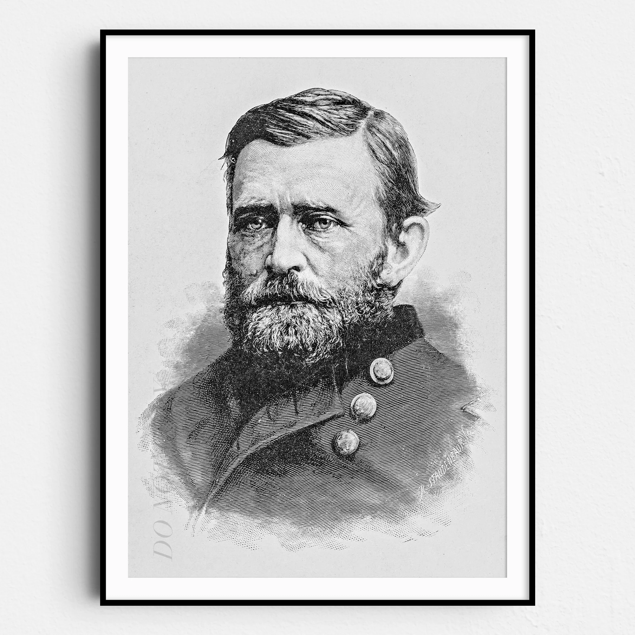 General Ulysses S. Grant Illustration