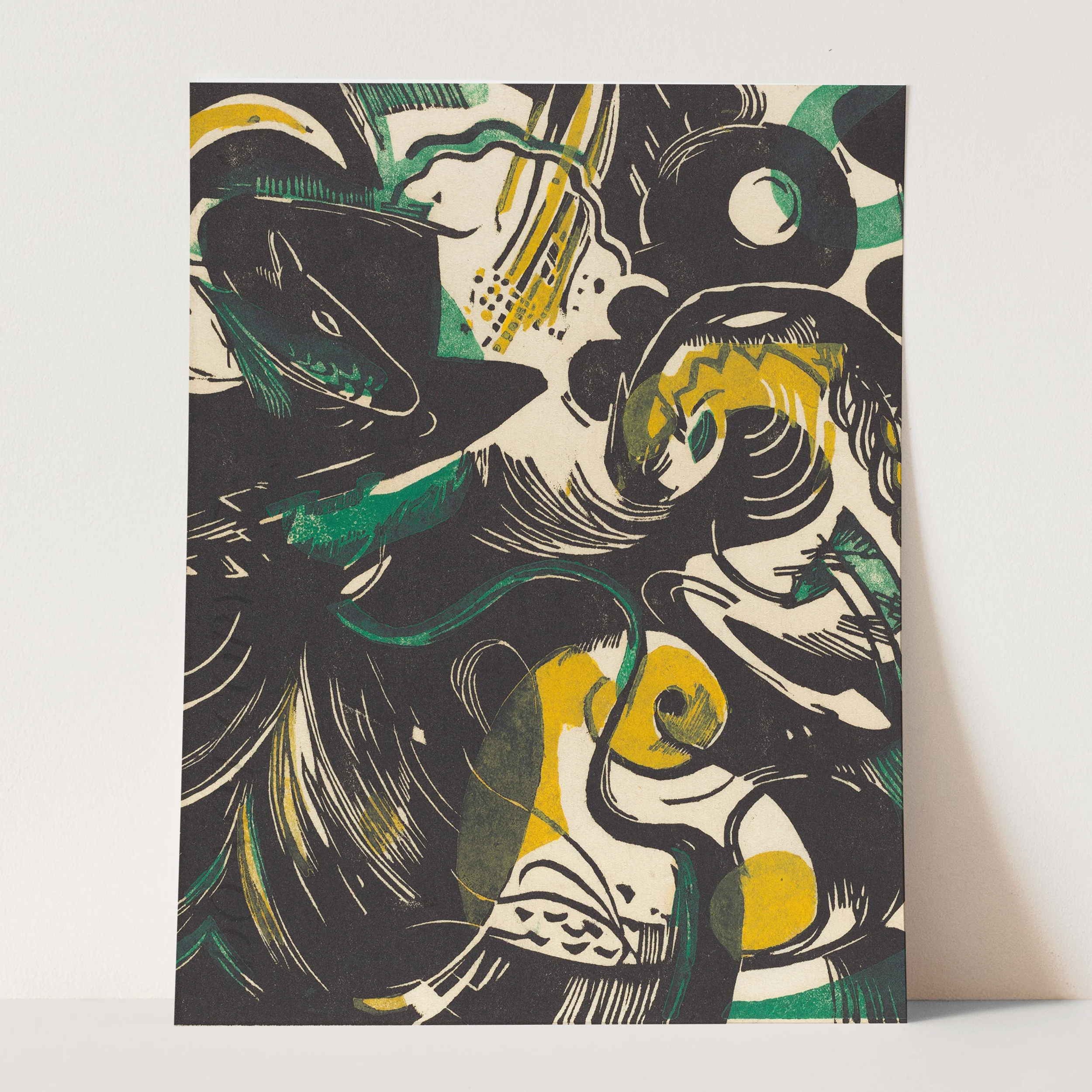 Genesis II (Schopfungsgeschichte II) (1914) by Franz Marc - Image 3