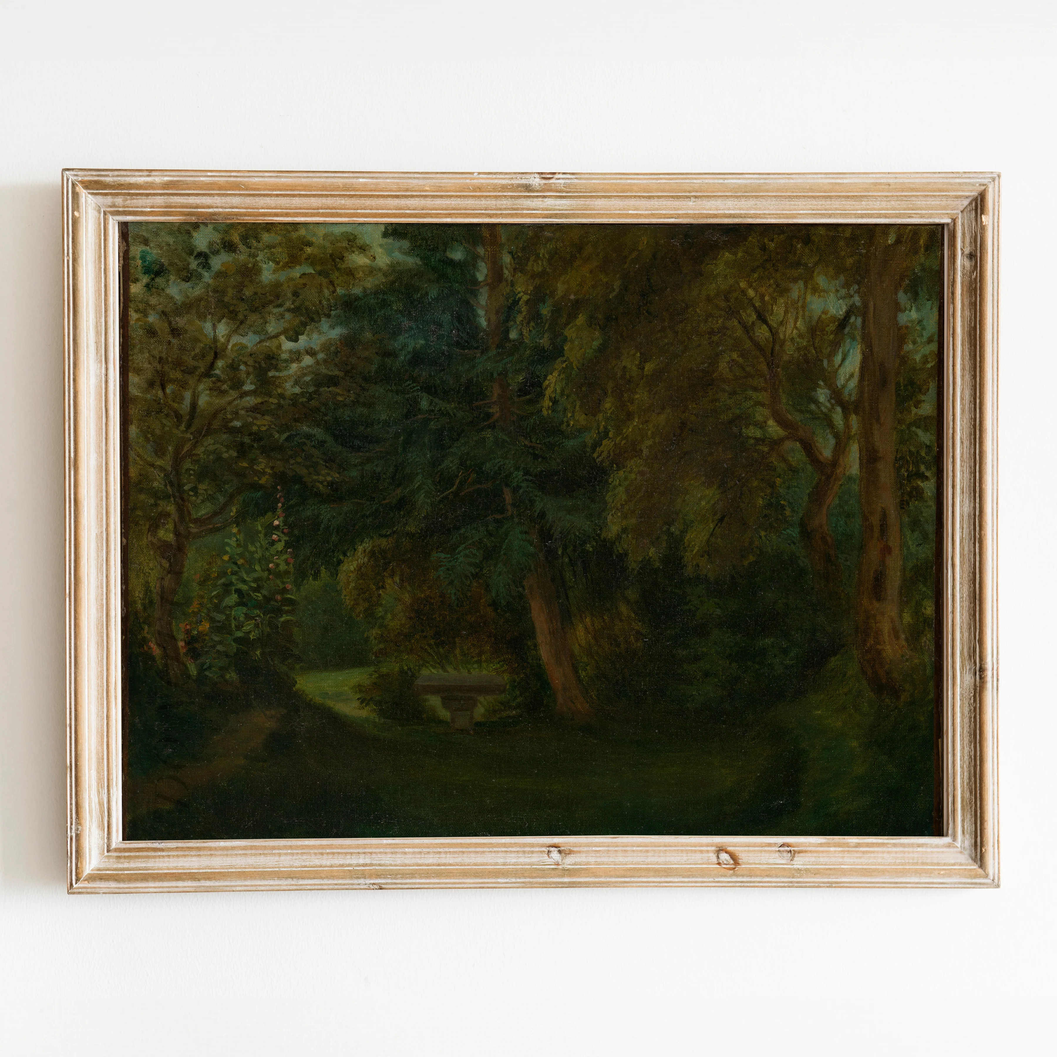 George Sand's Garden at Nohant (1842-1843) by Eugène Delacroix
