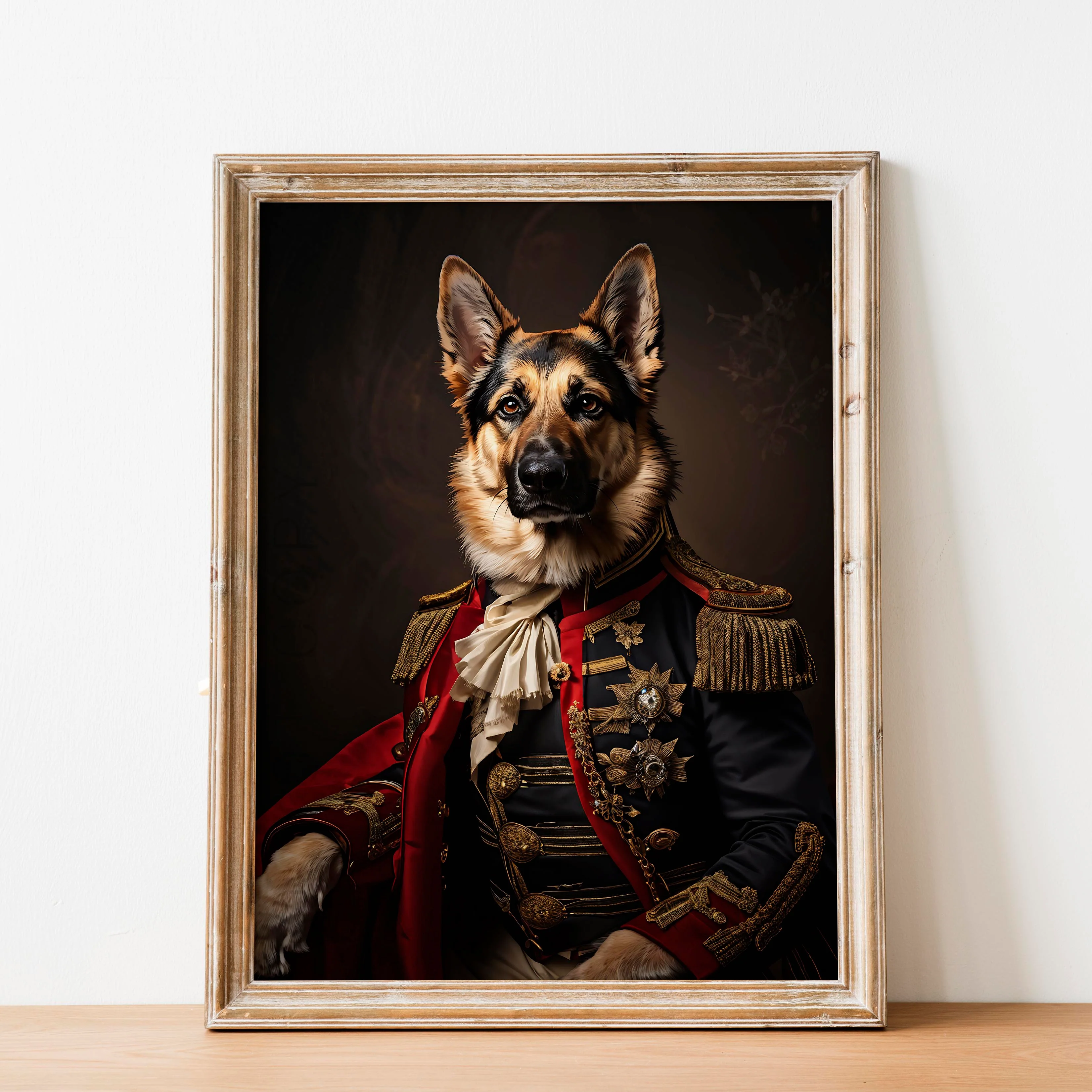 German Shepherd Aristocrat Portrait - Image 2