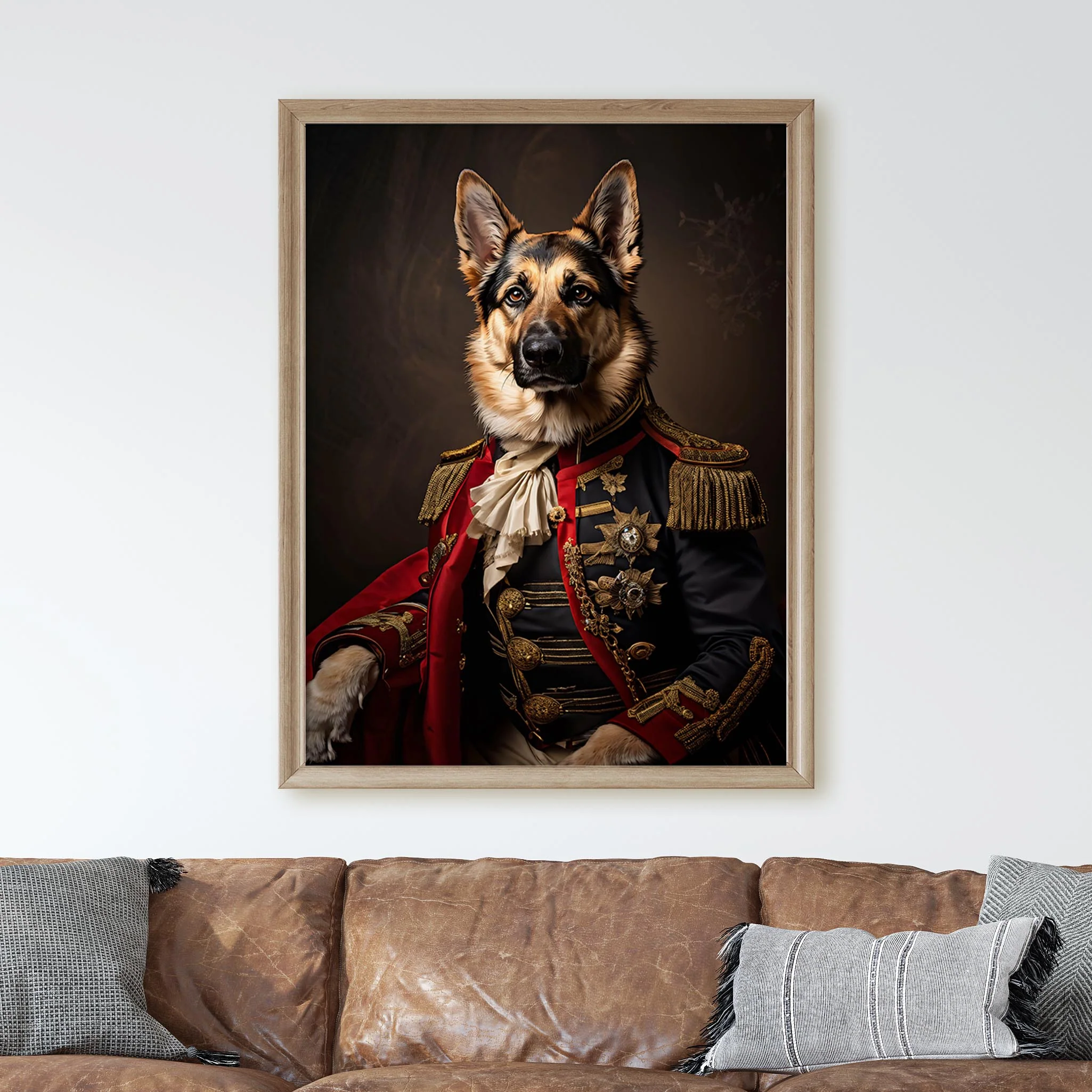German Shepherd Aristocrat Portrait - Image 3