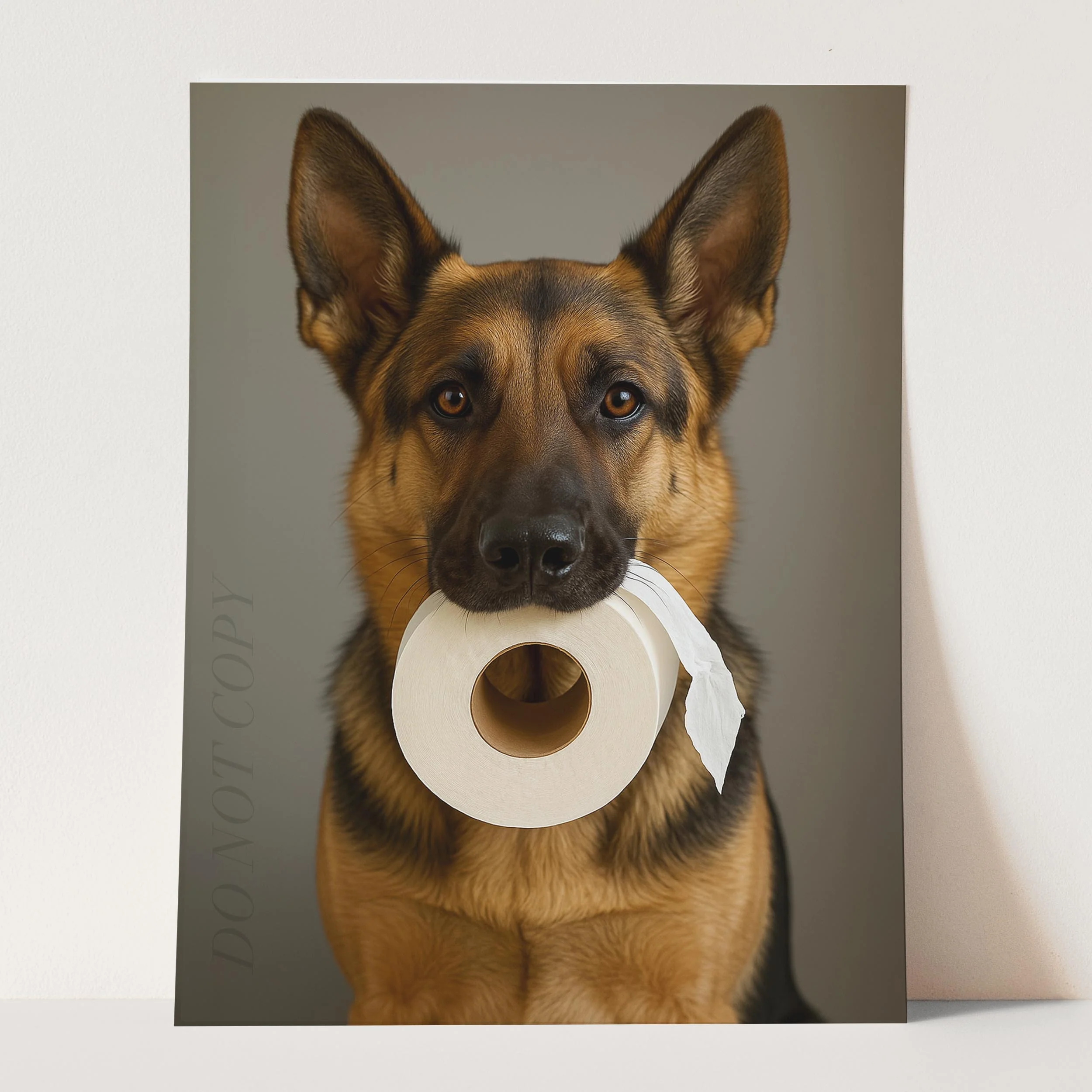 German Shepherd Dog Toilet Paper - Image 3