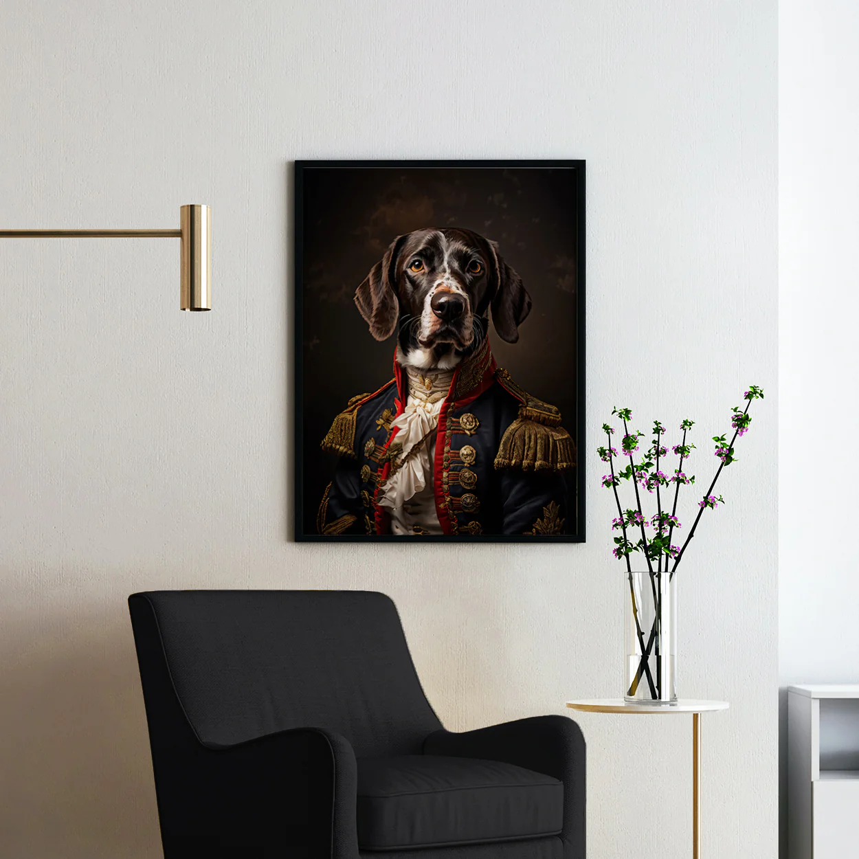 German Short Haired Pointer Aristocrat Portrait - Image 2